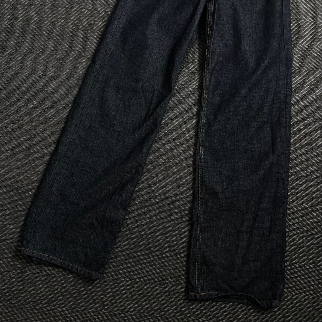 Hake 스트레이트 핏 인디고 데님 팬츠y 4585 상품이미지3