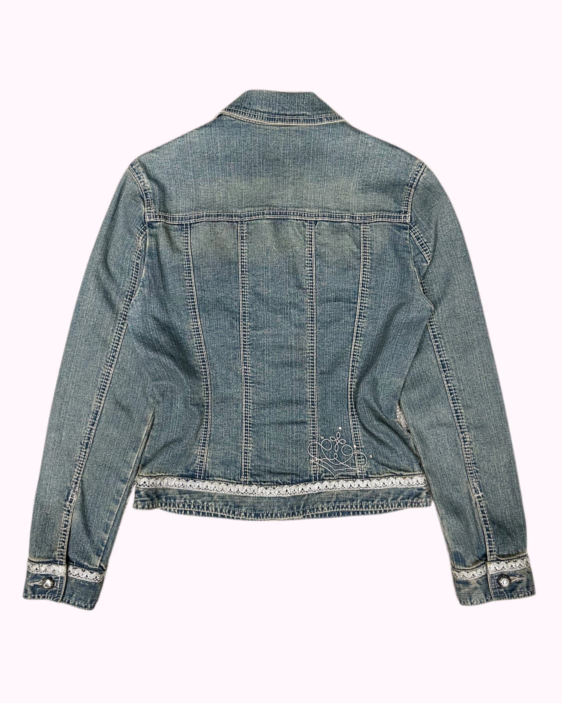 tiara cubic button denim jacket 상품이미지6
