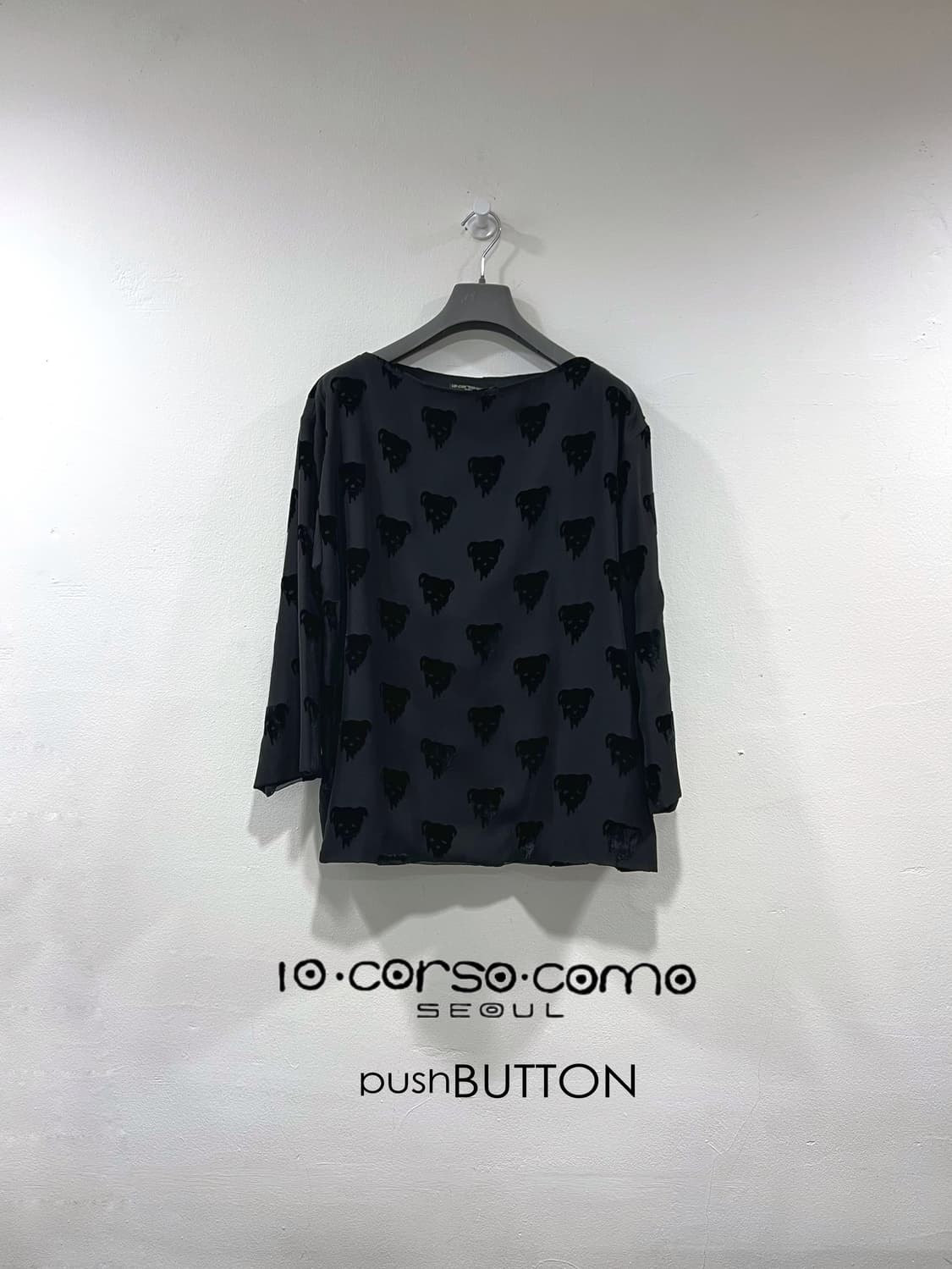 Push the button x 꼬르소꼬모 블라우스 상품이미지1
