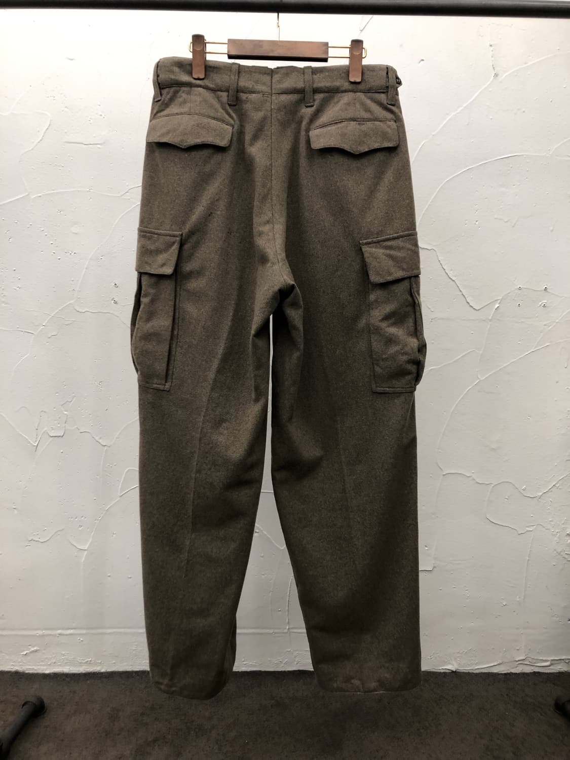 60s 서독군 울 팬츠 상품이미지2