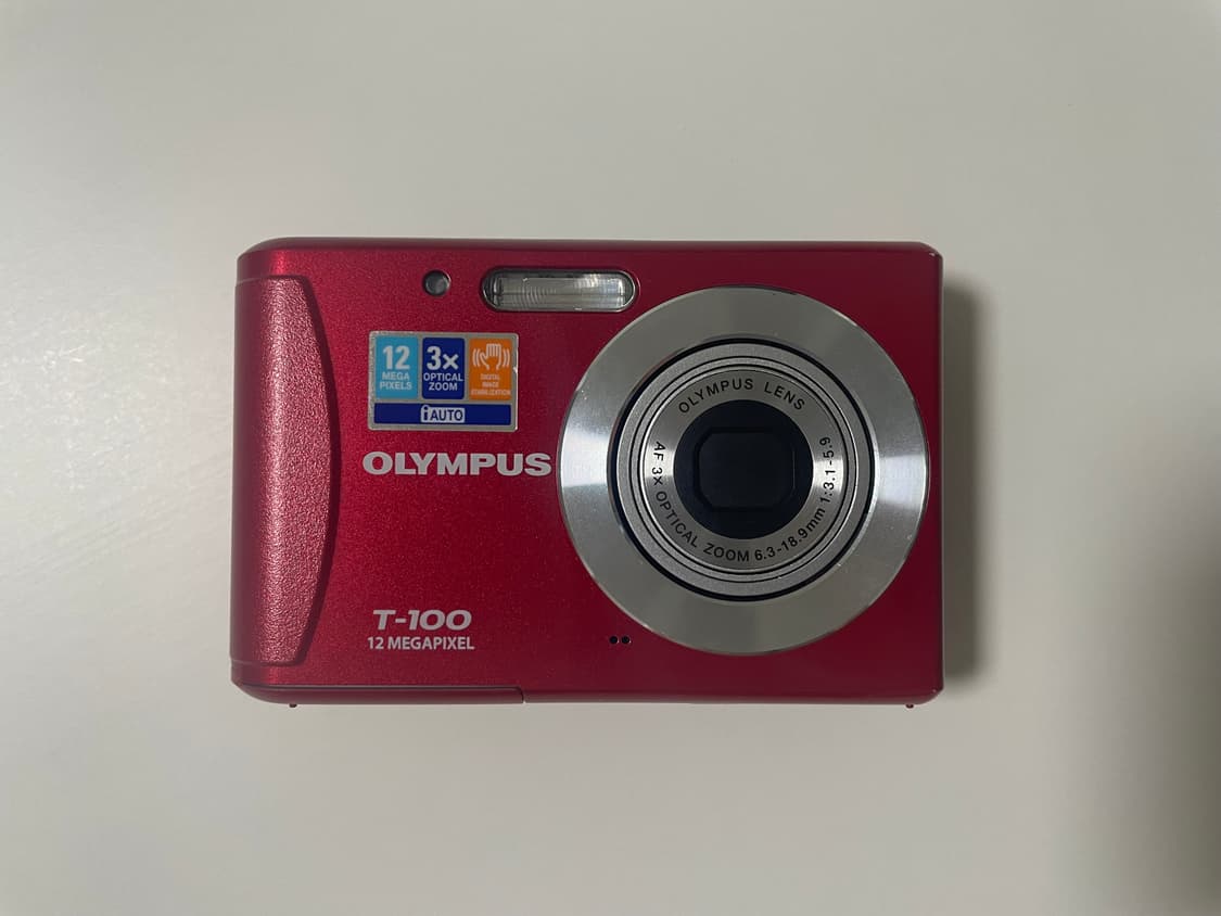 올림푸스 T-100 (레드) 상품이미지1