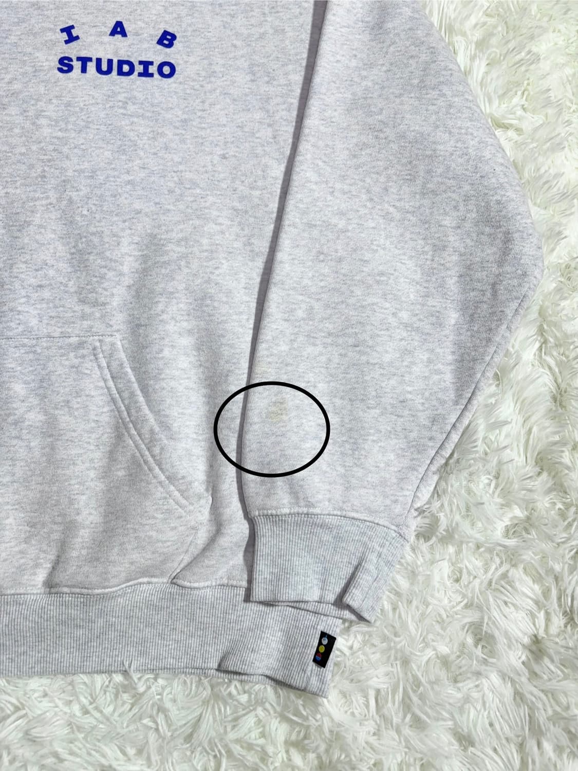 아이앱스튜디오 빅로고 후드  상품이미지7