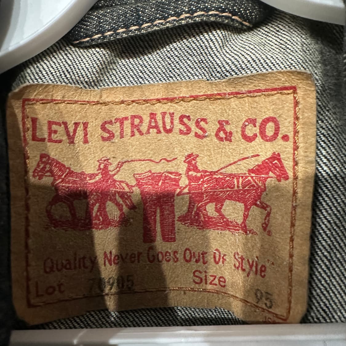 리바이스 데님 청자켓 M 상품이미지6