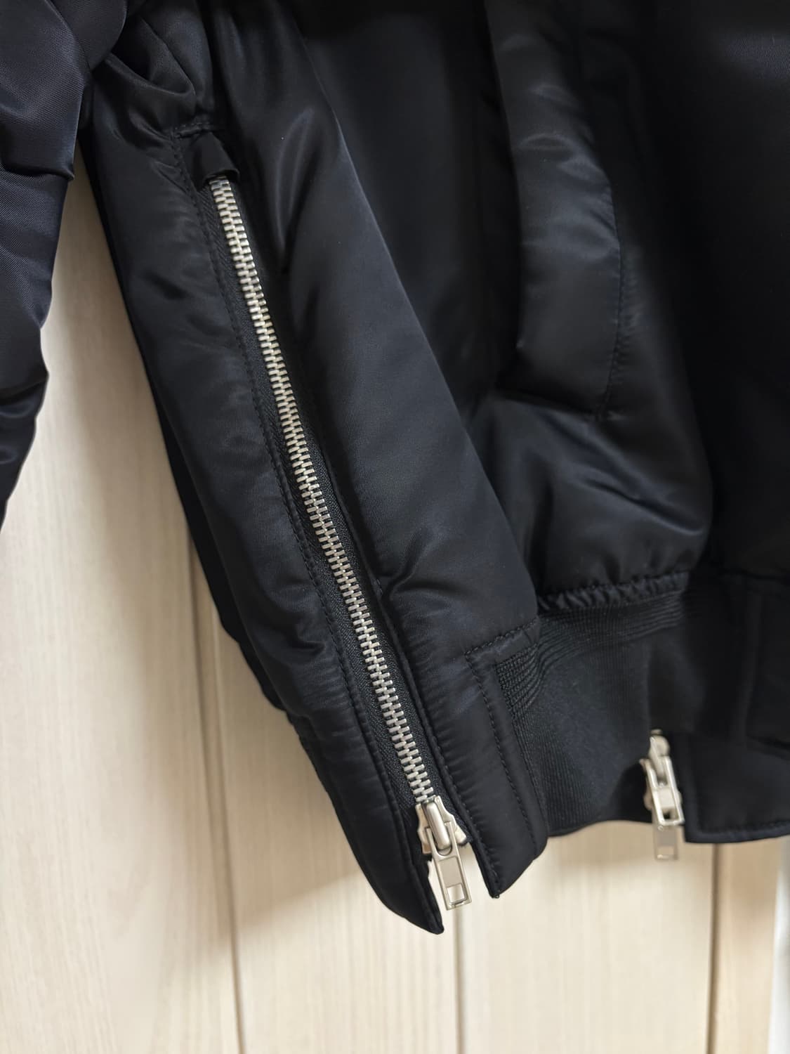 준지 ma-1 마원 봄버 자켓 (후드있음) 44사이즈 상품이미지4