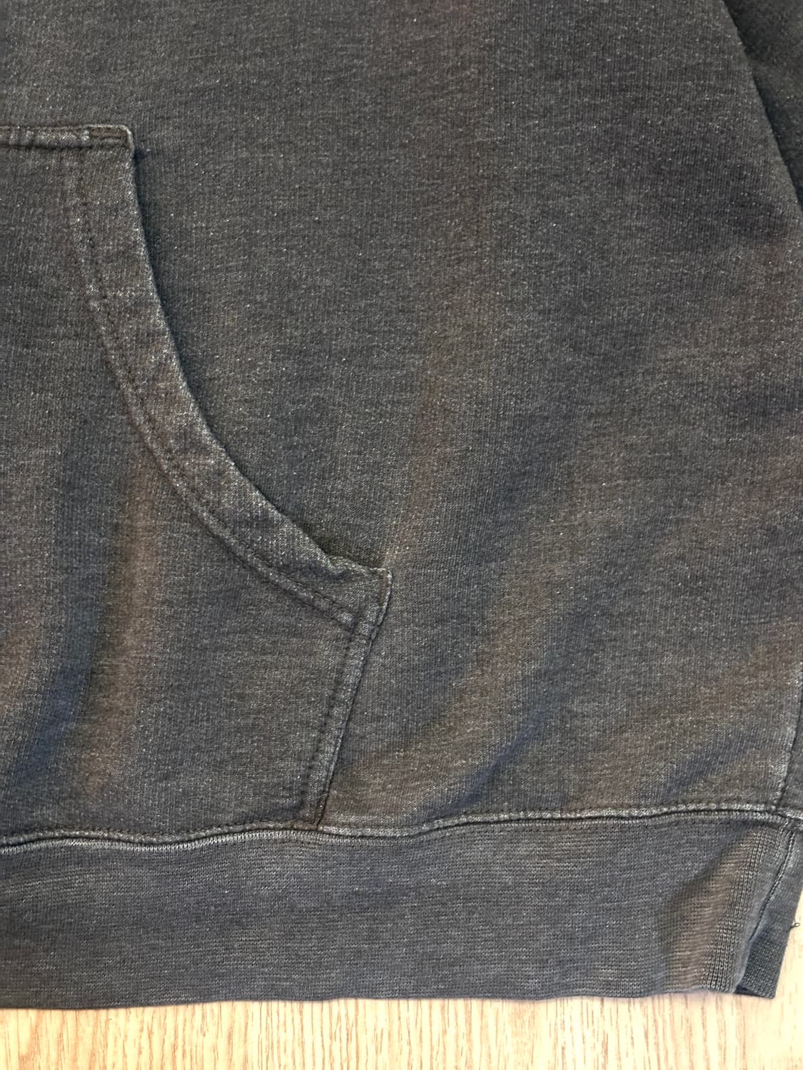 빈티지 썬페이디드 후디 블랙 상품이미지3