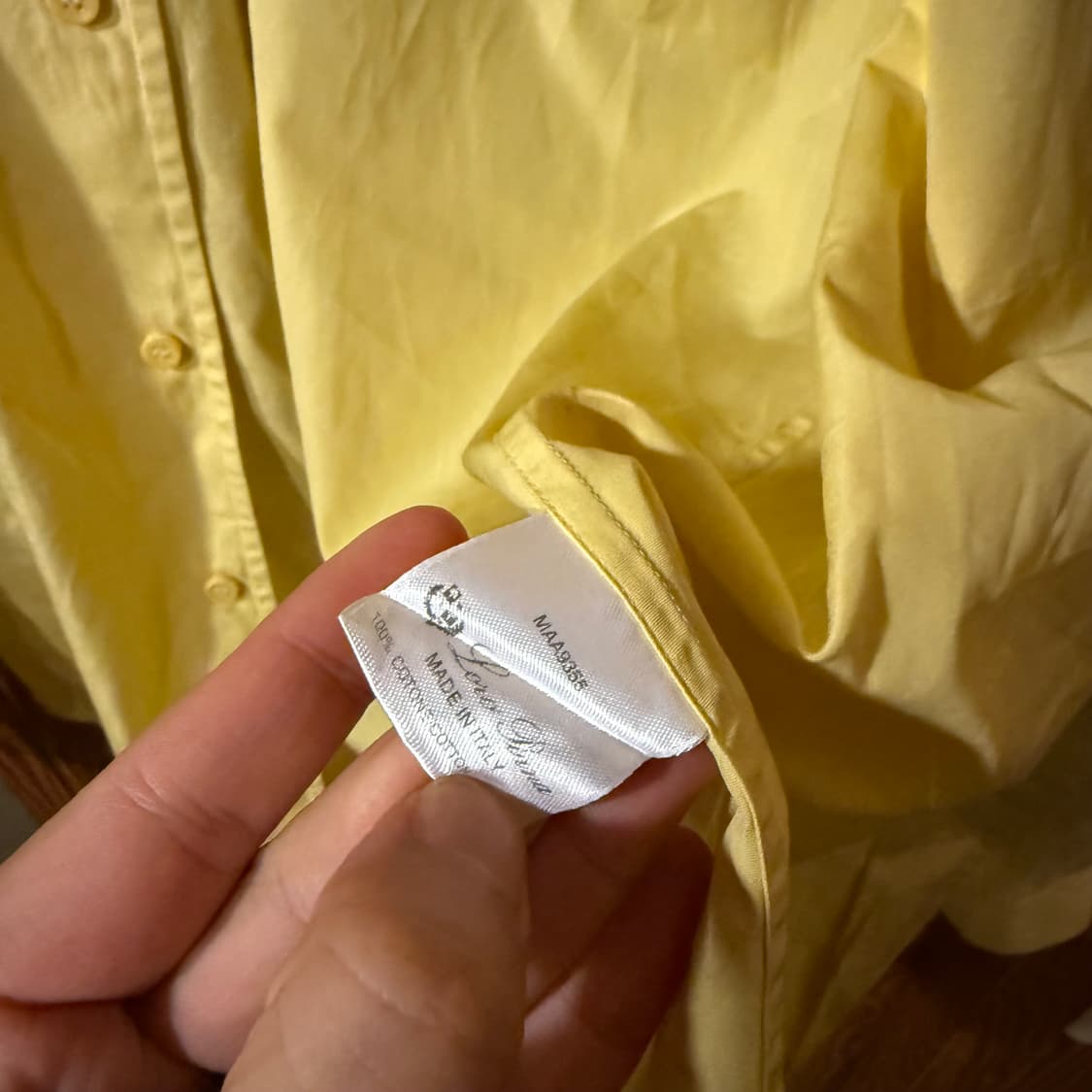 로로피아나 드레스 셔츠 판매 합니다. 상품이미지4