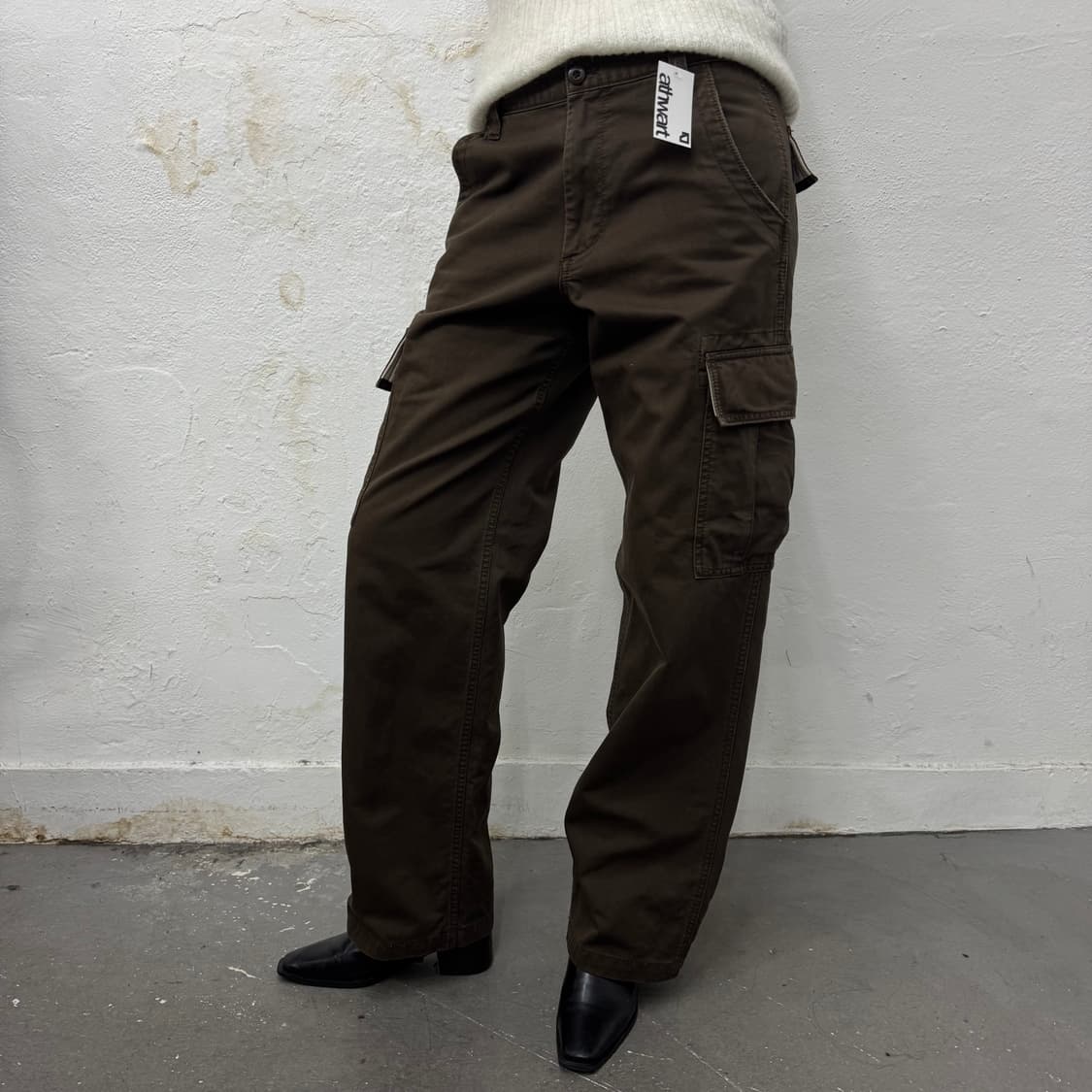 오시코시(OSHKOSH) 브라운컬러 코튼 포켓 카고 팬츠 상품이미지2