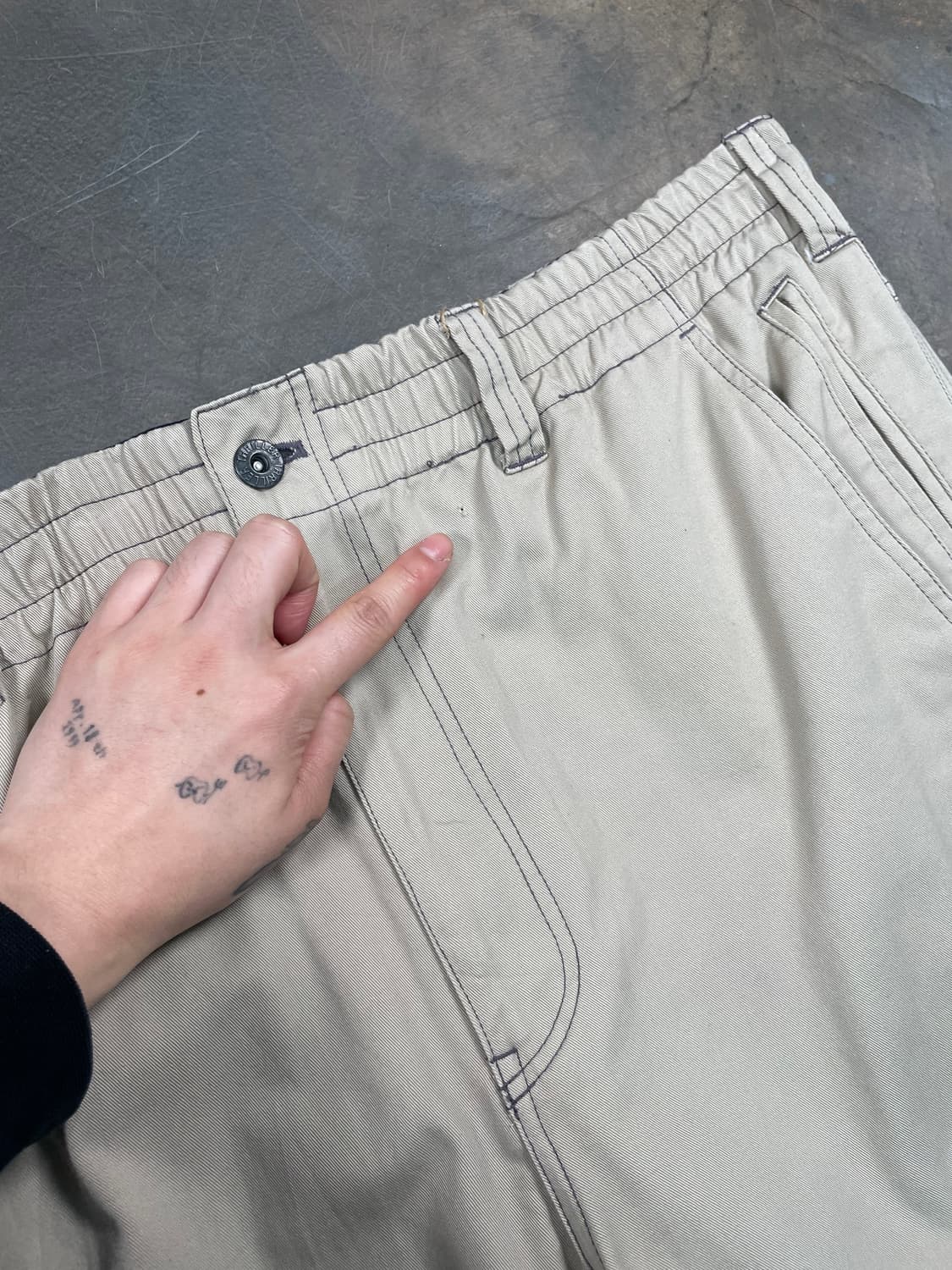 스릴러 컨버터블 와이드 카고팬츠 상품이미지4