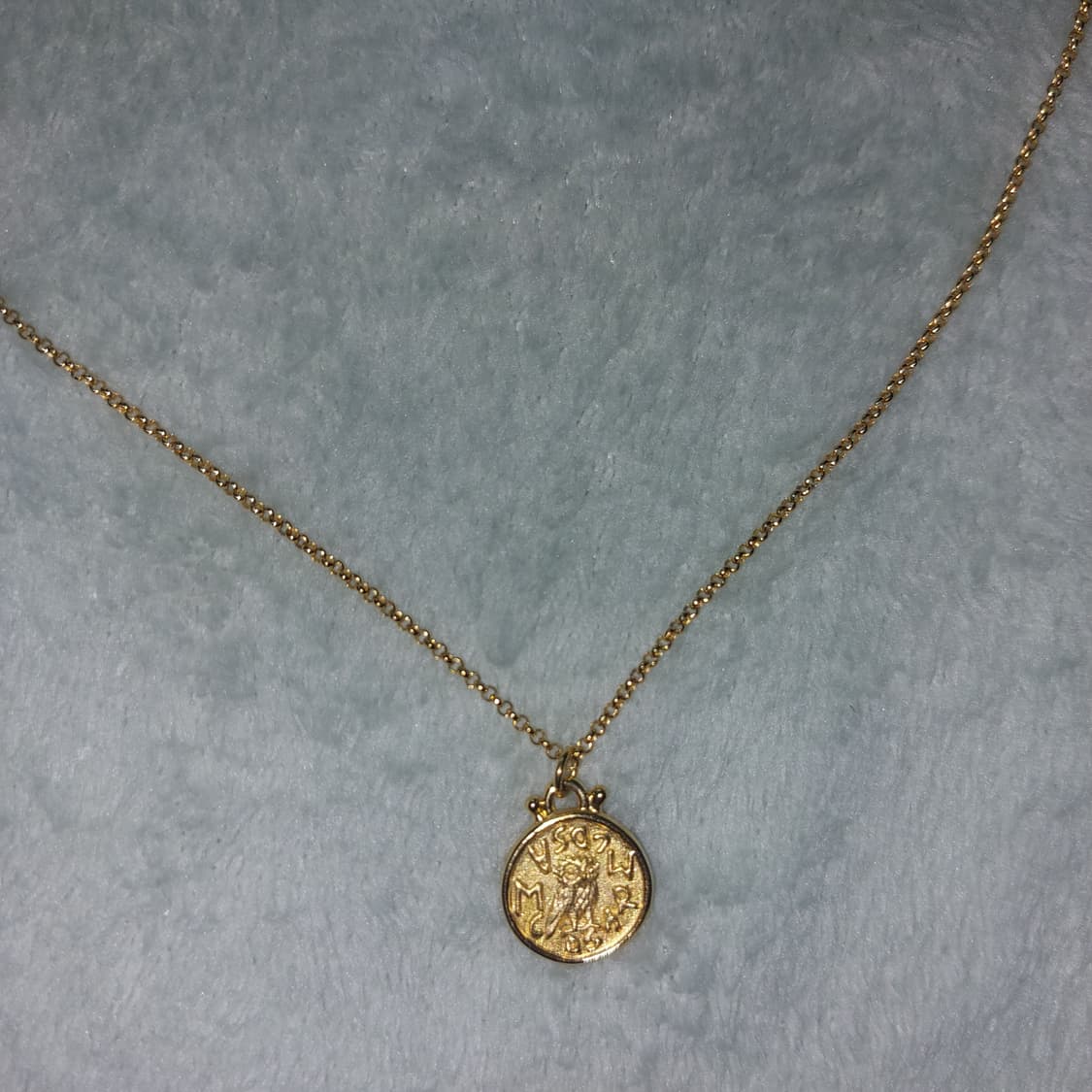 리버시블 부엉이 동전 목걸이 오리엔탈 히피 보헤미안 상품이미지3