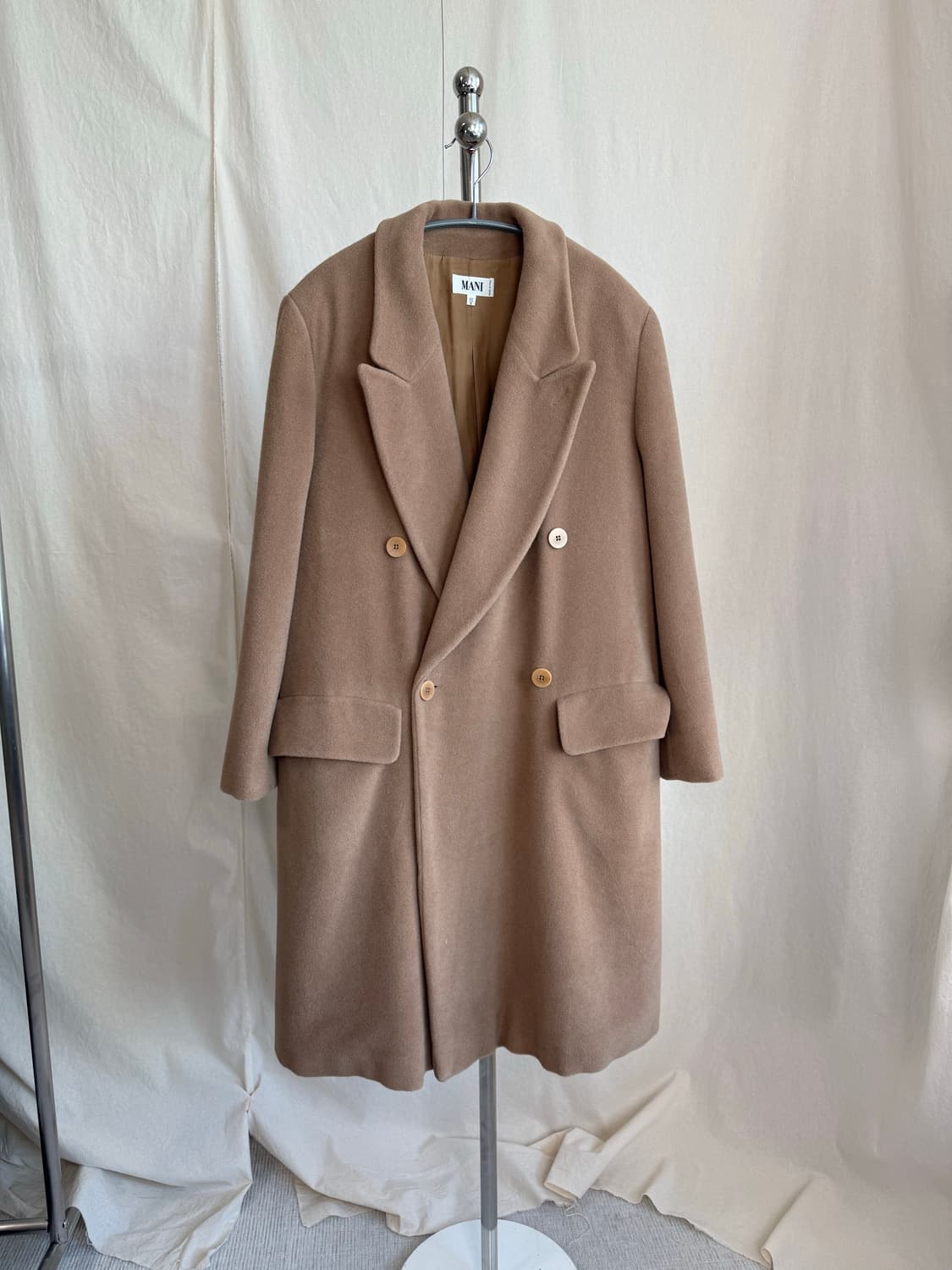 MANI by Emporio Armani 롱 더블 코트 (Italy) 상품이미지5