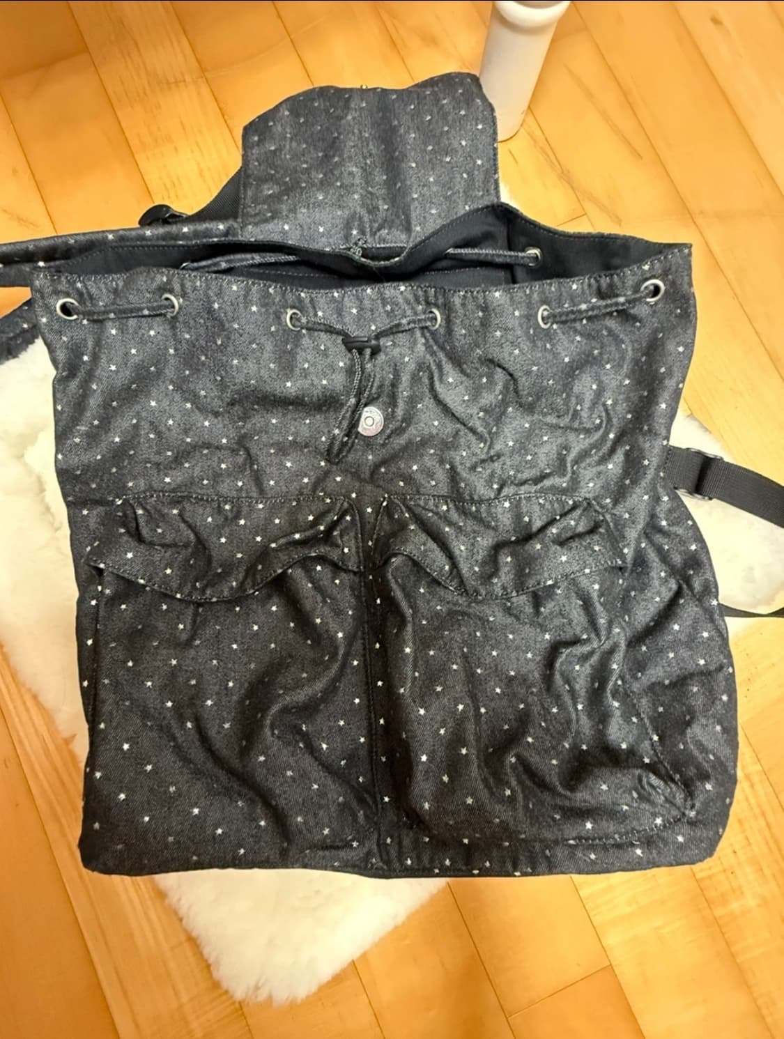 Yeomim 여밈 미니데이 백팩 스타블랙 상품이미지4