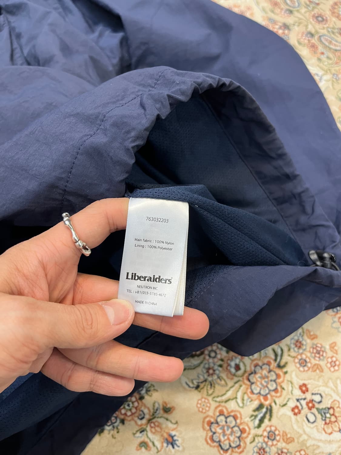 리버레이더스 22aw 나일론 팀 풀오버 상품이미지7