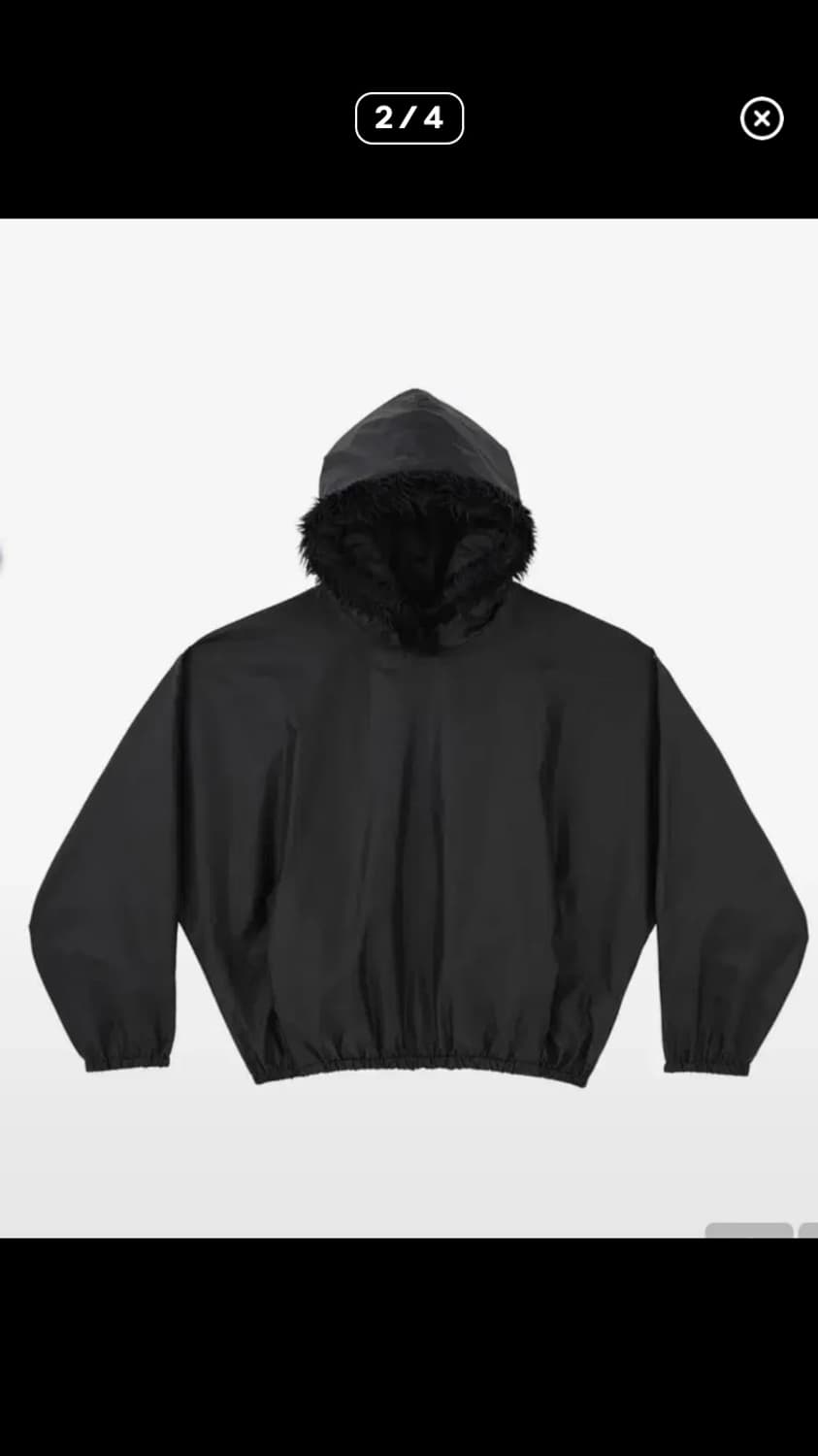 칸예 이지 퍼 후드 새상품 상품이미지2