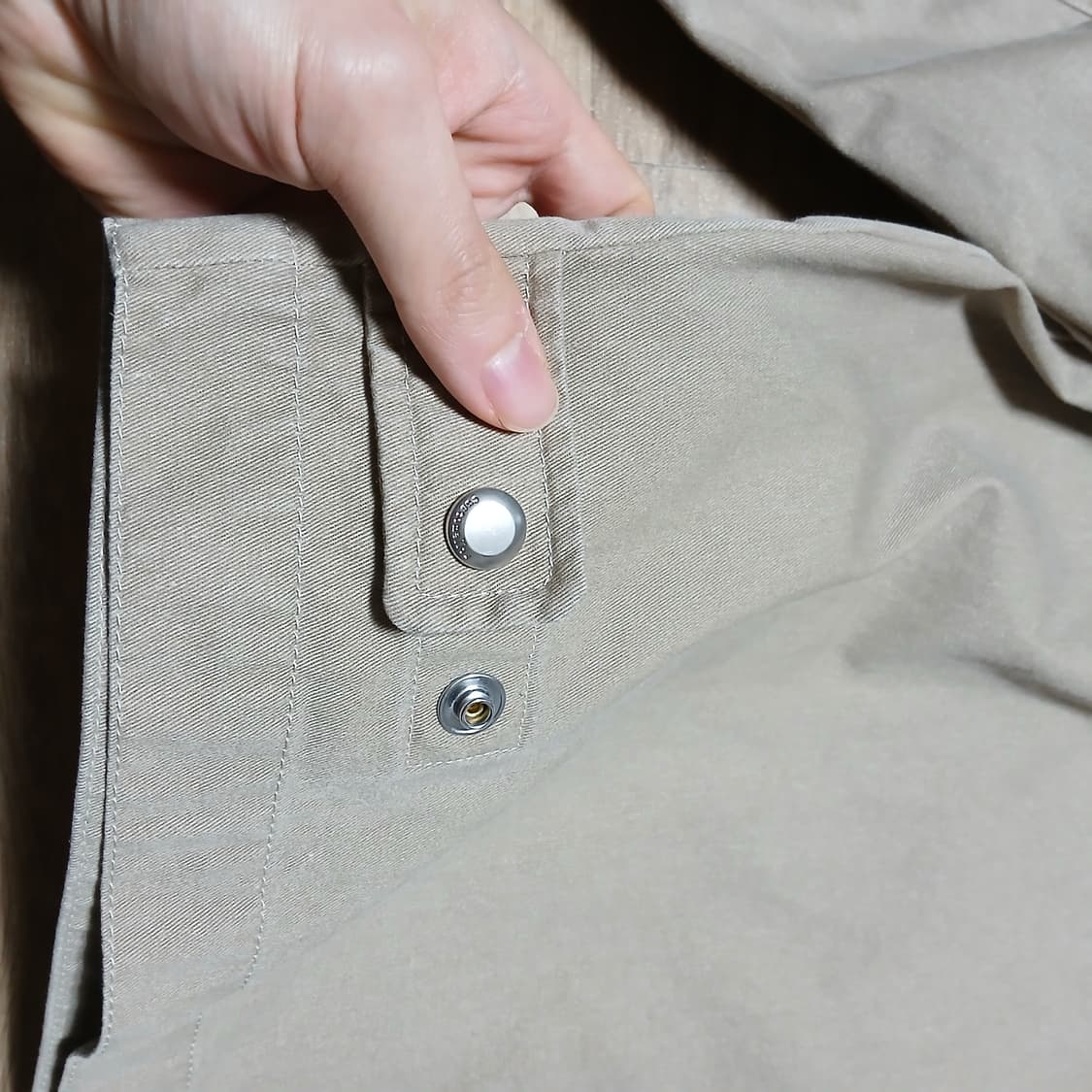 커스텀멜로우 SAD SMILE 새드스마일 오버핏 면자켓 XL 105 상품이미지9