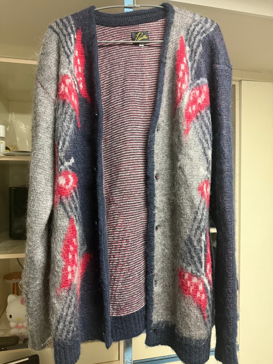 Needles 니들스 모헤어 빠삐용 가디건 L 상품이미지2