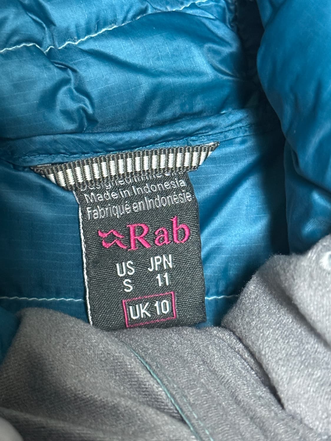 Rab 랩 마이크로라이트 알파인 경량 자켓 멜트워터 (여성) 상품이미지4