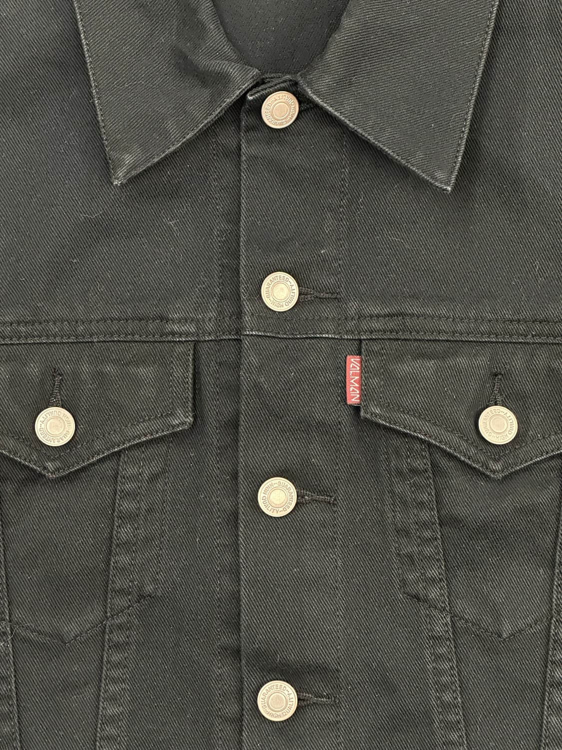 4)VALMAN 빈티지 3세대 블랙 트러커 데님자켓 상품이미지2