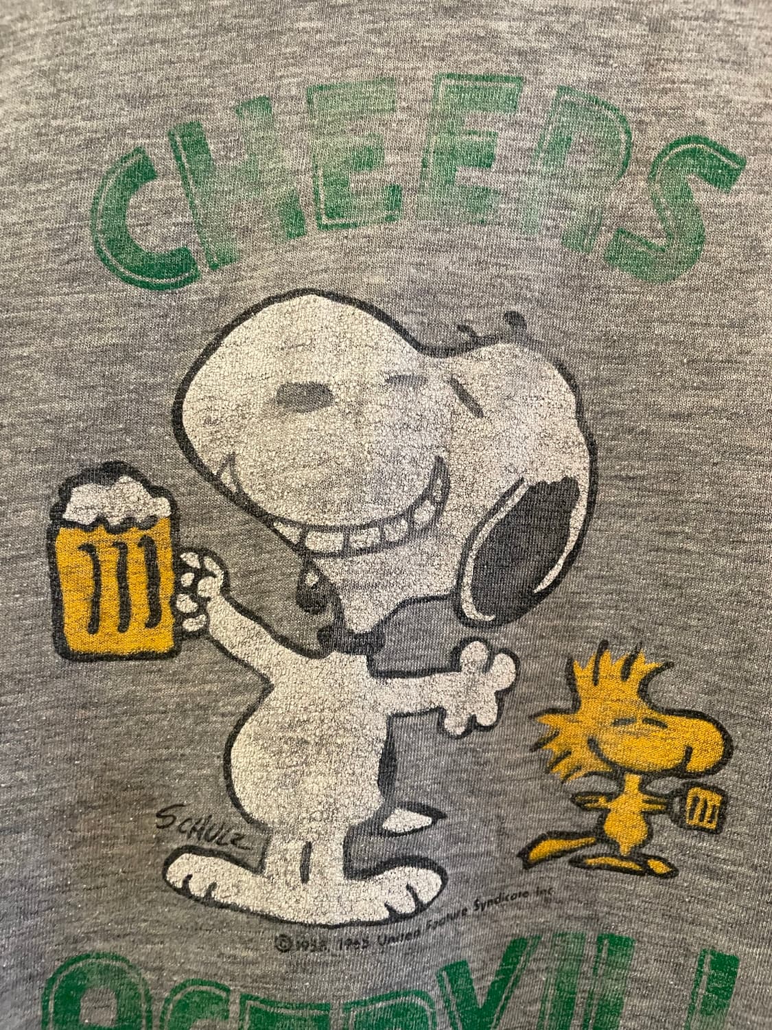 80's Vintage Snoopy Tee Made In U.S.A 상품이미지2