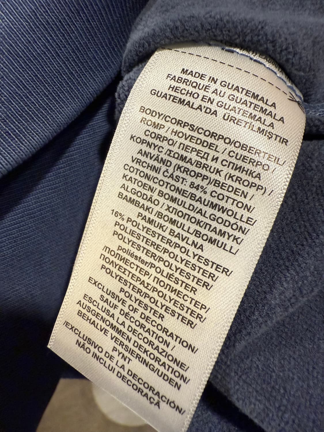 폴로 랄프로렌 레드포니 쿨그레이 피그먼트 맨투맨 상품이미지3