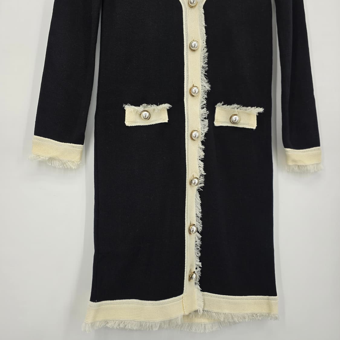 보미바이보미 트위드 니트 원피스 / 가디건 원피스 상품이미지2