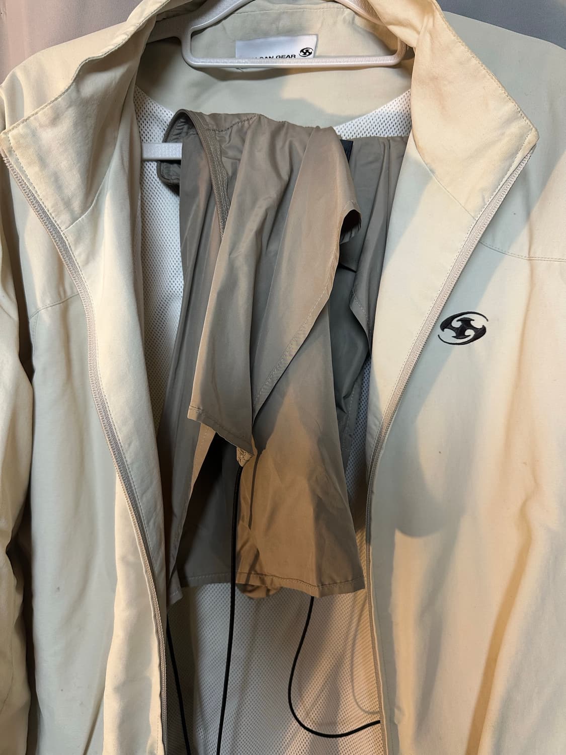 산산기어 도킹 자켓 아이보리 2 상품이미지5