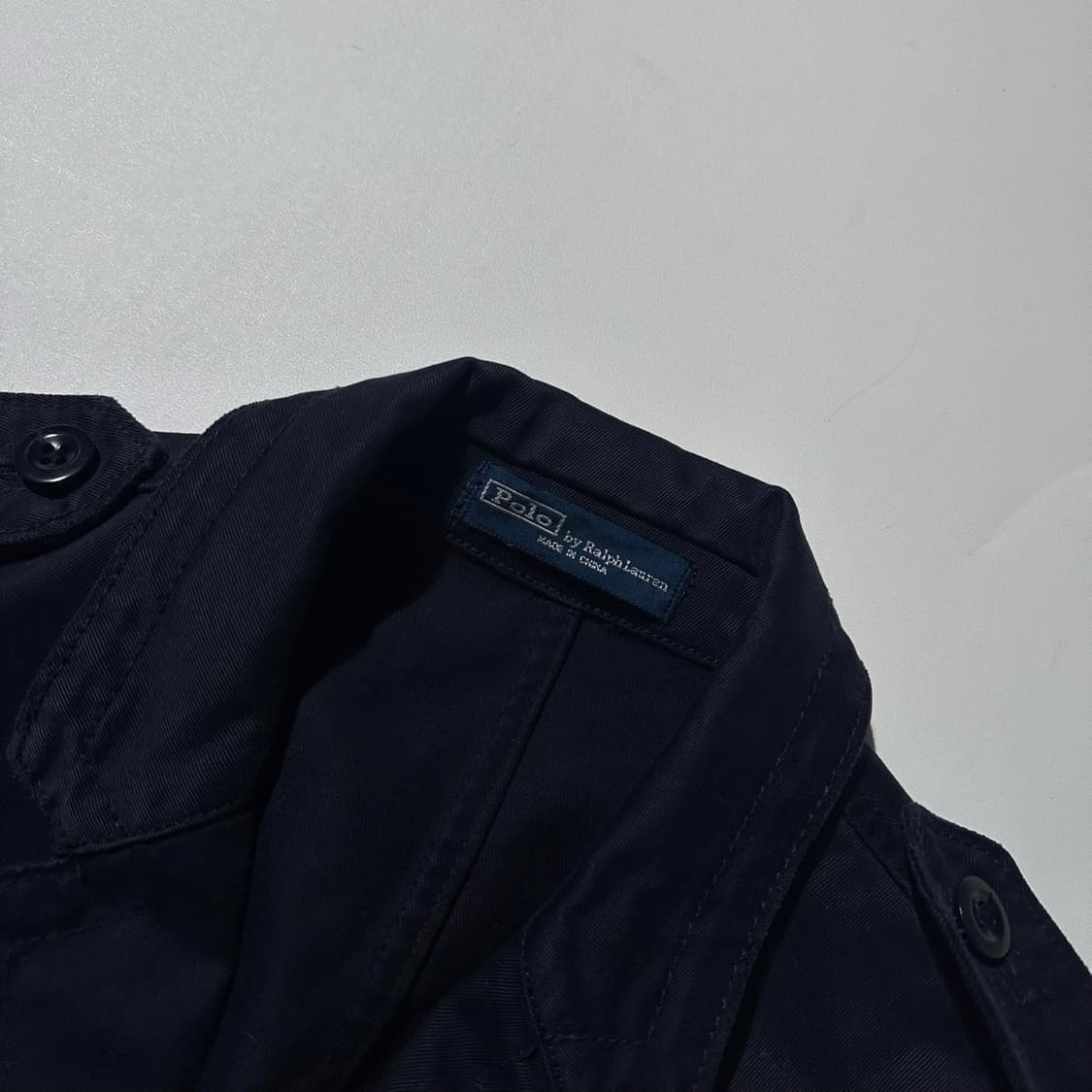폴로 랄프로렌 블리커 밀리터리 자켓 네이비 상품이미지5