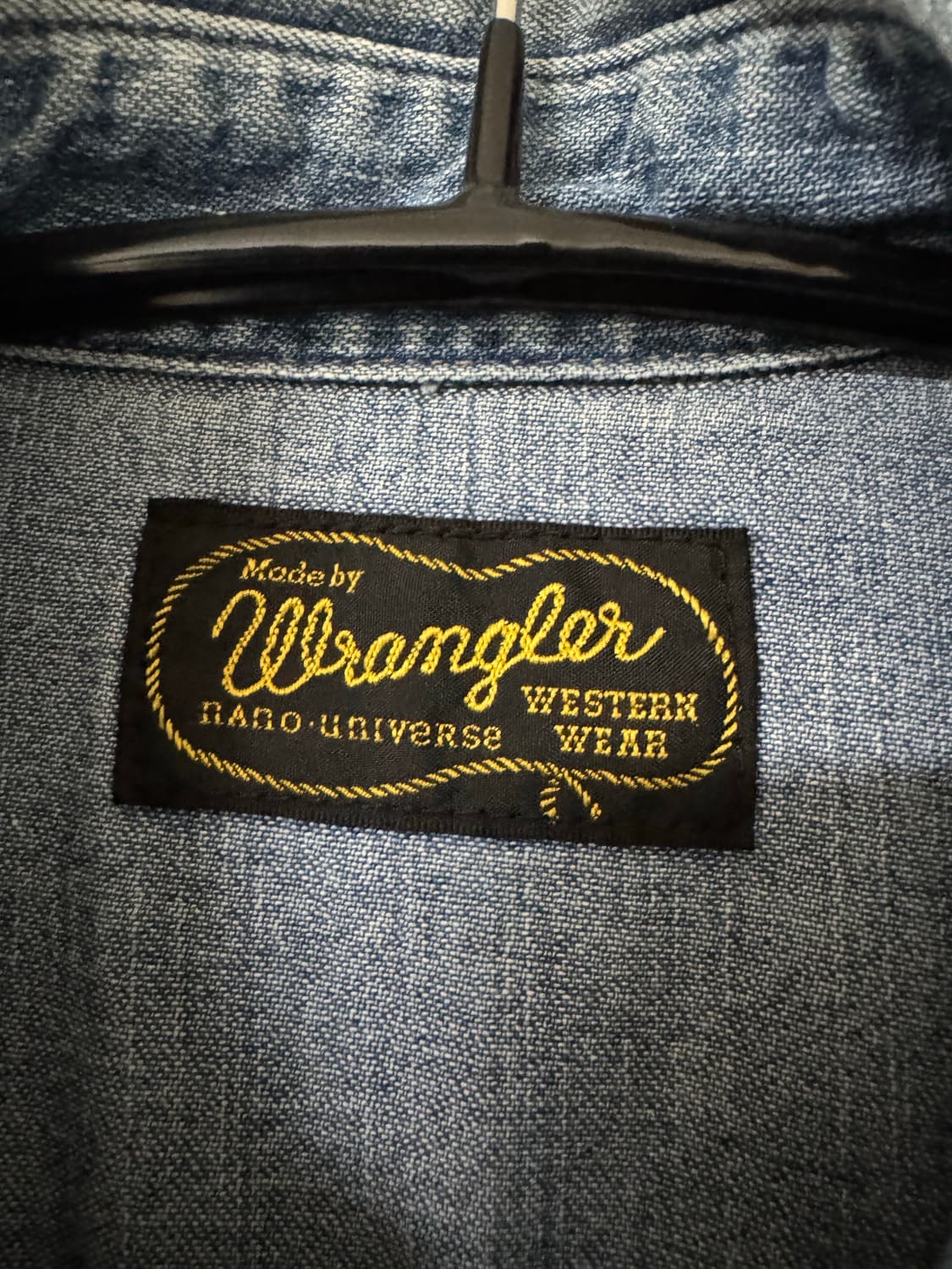 랭글러 데님 웨스턴 셔츠 wrangler 상품이미지2