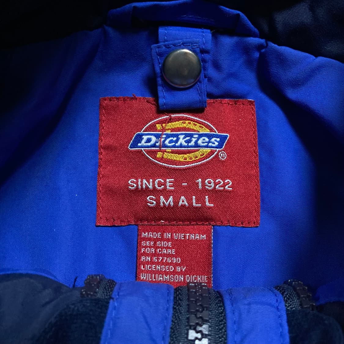 디키즈 스몰 로고 네이비 바람막이 상품이미지4