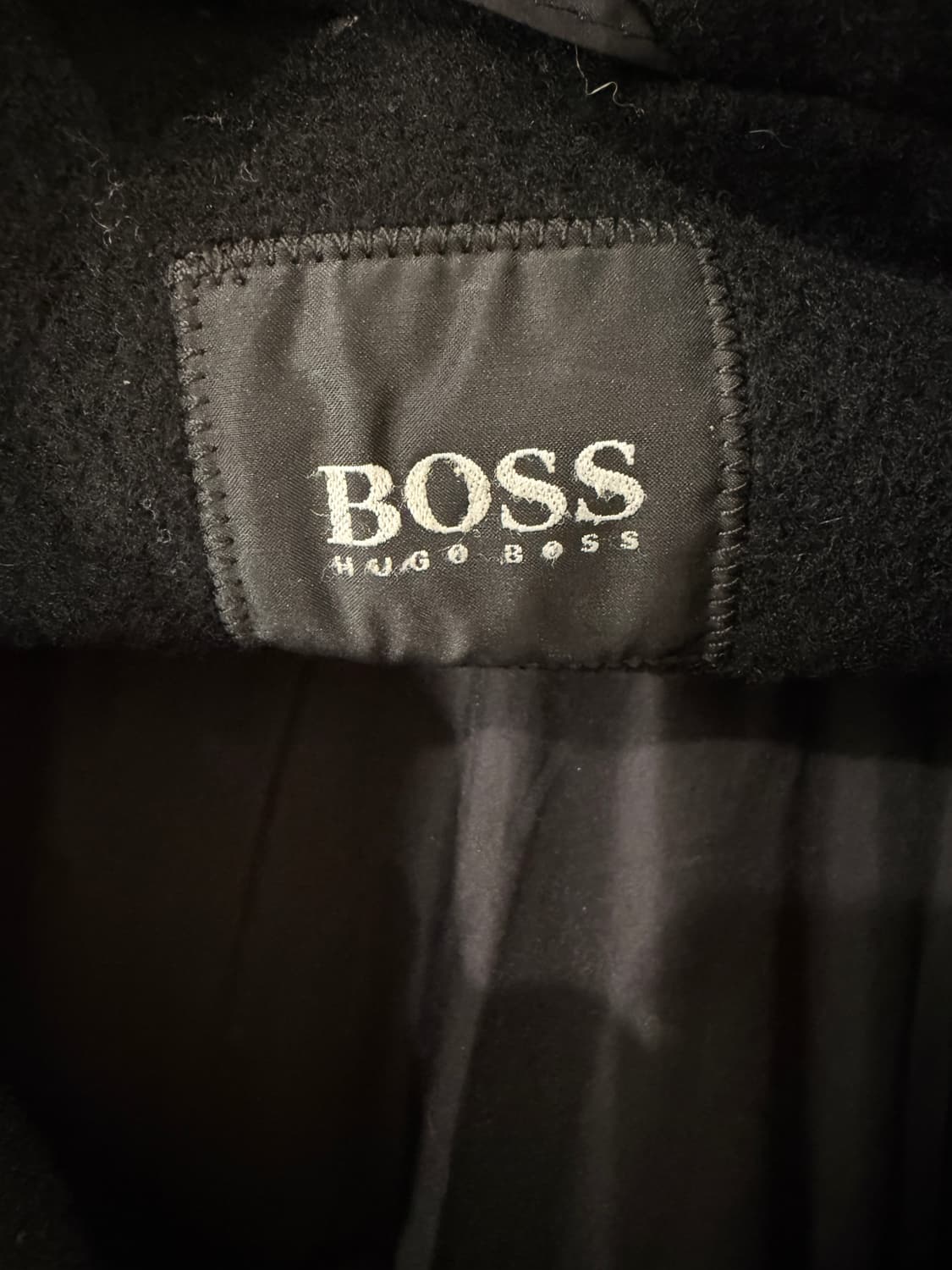 휴고 보스 울 하프 코트 상품이미지5