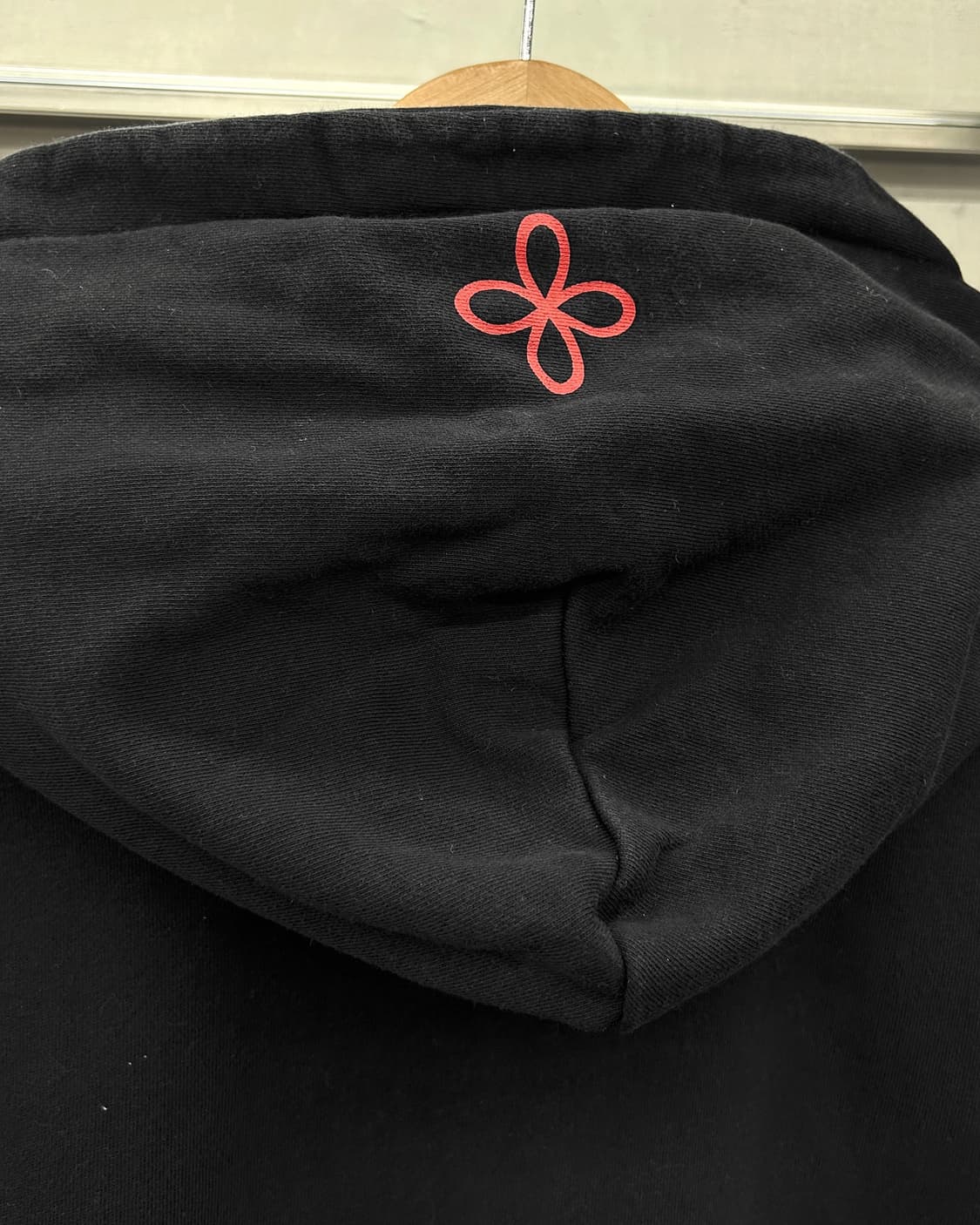 써저리 x HPS 캣 스웻 후디 블랙 상품이미지4