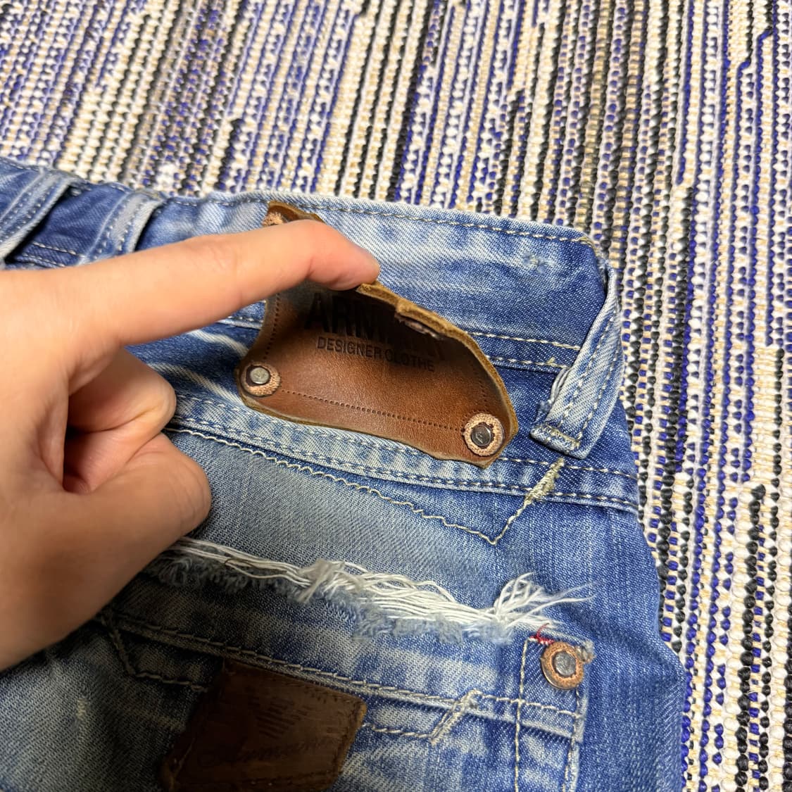 00s 아르마니 데님 진 상품이미지9