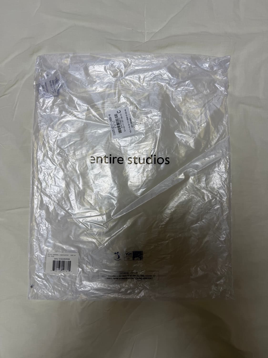 [M] 엔타이어스튜디오 써멀 롱슬리브 라이스 상품이미지4