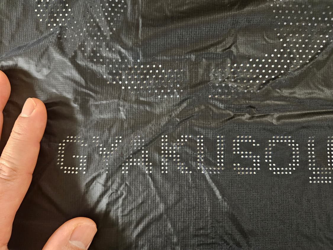 [해외M] 나이키랩x언더커버 갸쿠소우 패커블 러닝 자켓 바람막이 블랙 상품이미지10