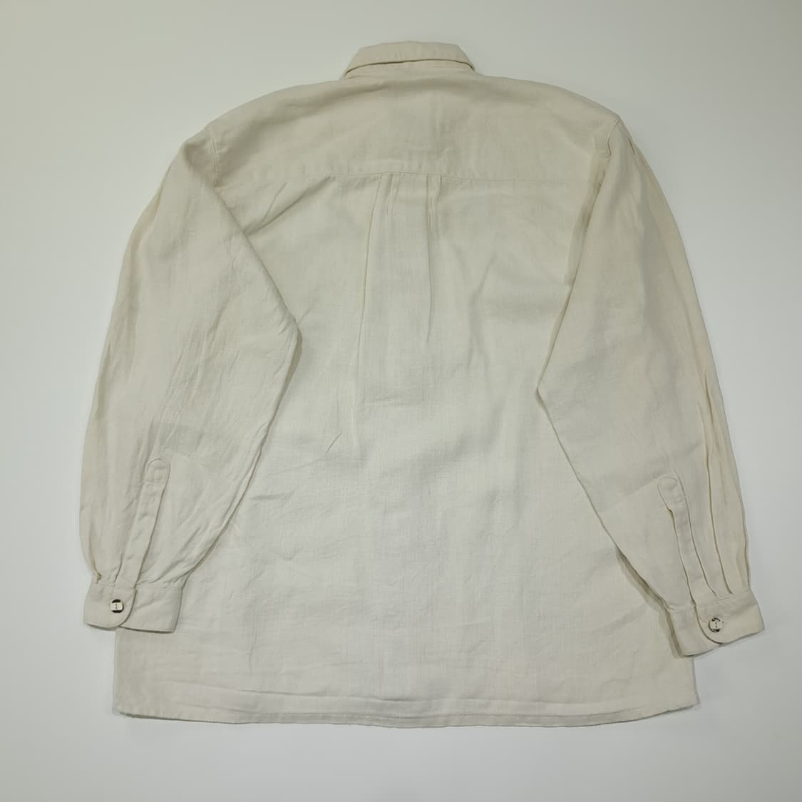 CL694 M 글로리에떼 90s 독일 트라흐텐 바바리안 알펜 린넨 셔츠 상품이미지6