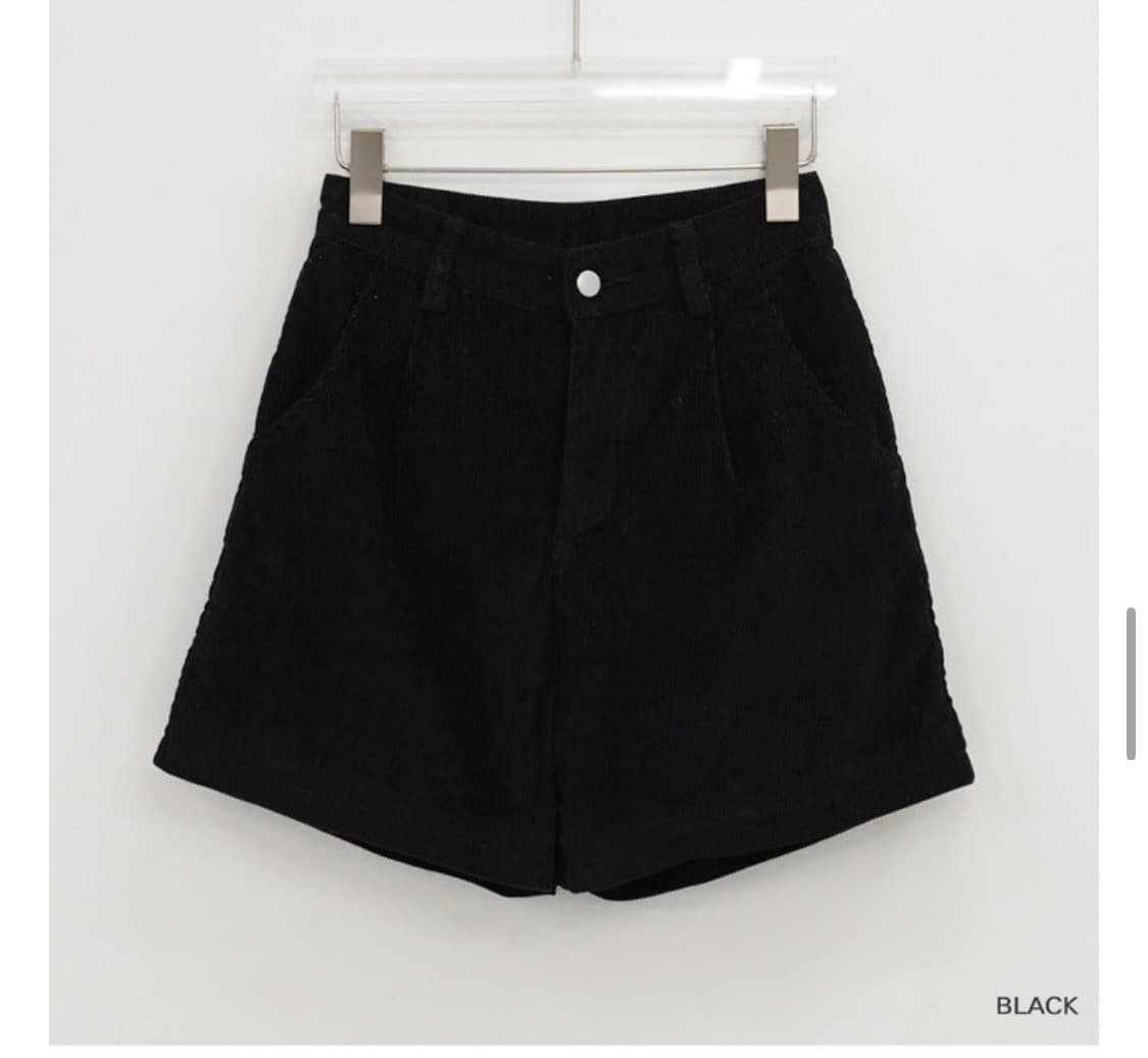 [매니크] 리브렌 코듀로이 숏팬츠 블랙 L 상품이미지4