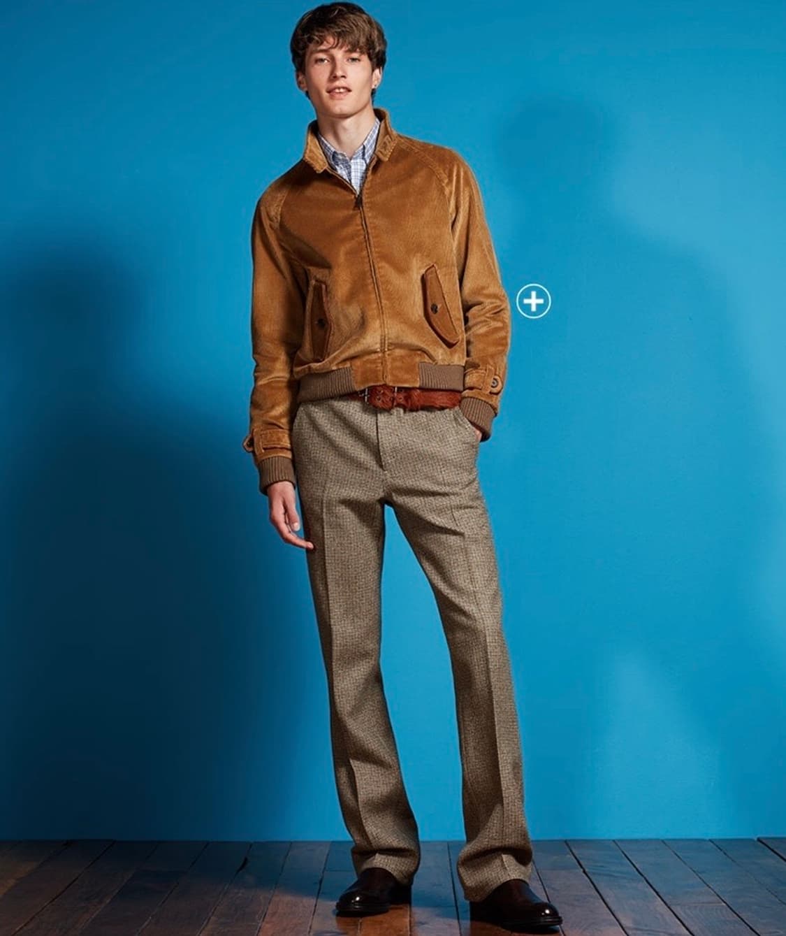 프라다 코듀로이 봄버자켓 상품이미지3