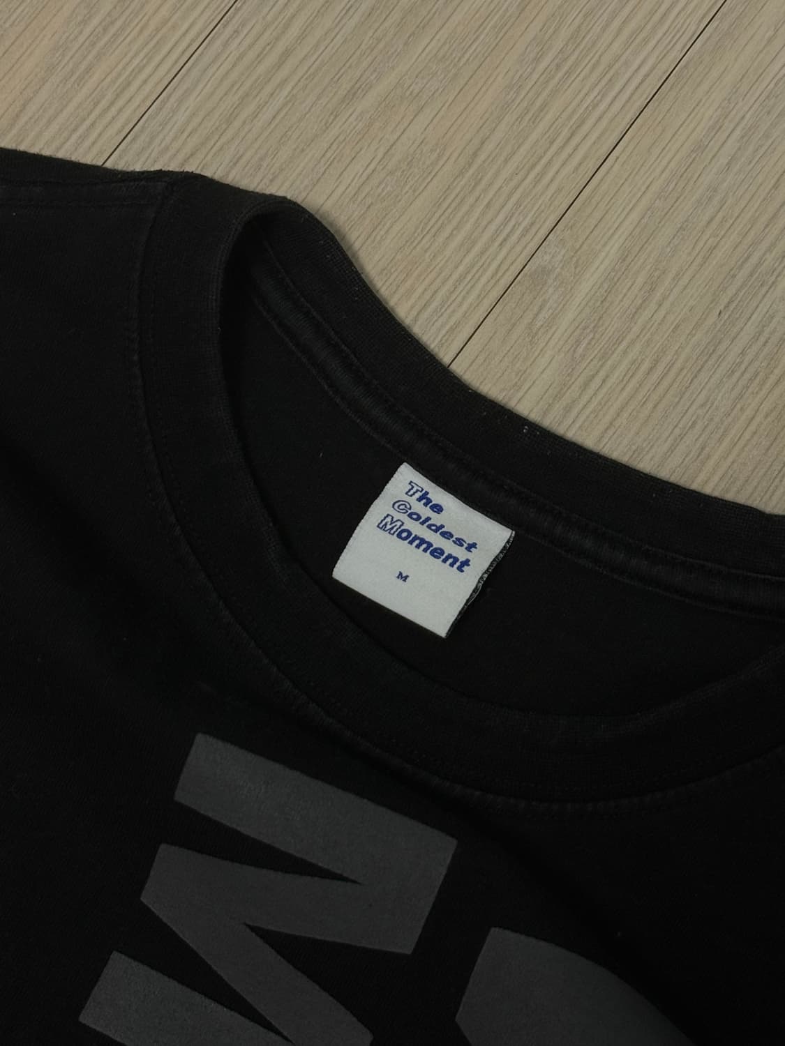 더콜디스트모먼트 롱슬리브 블랙 M 상품이미지2