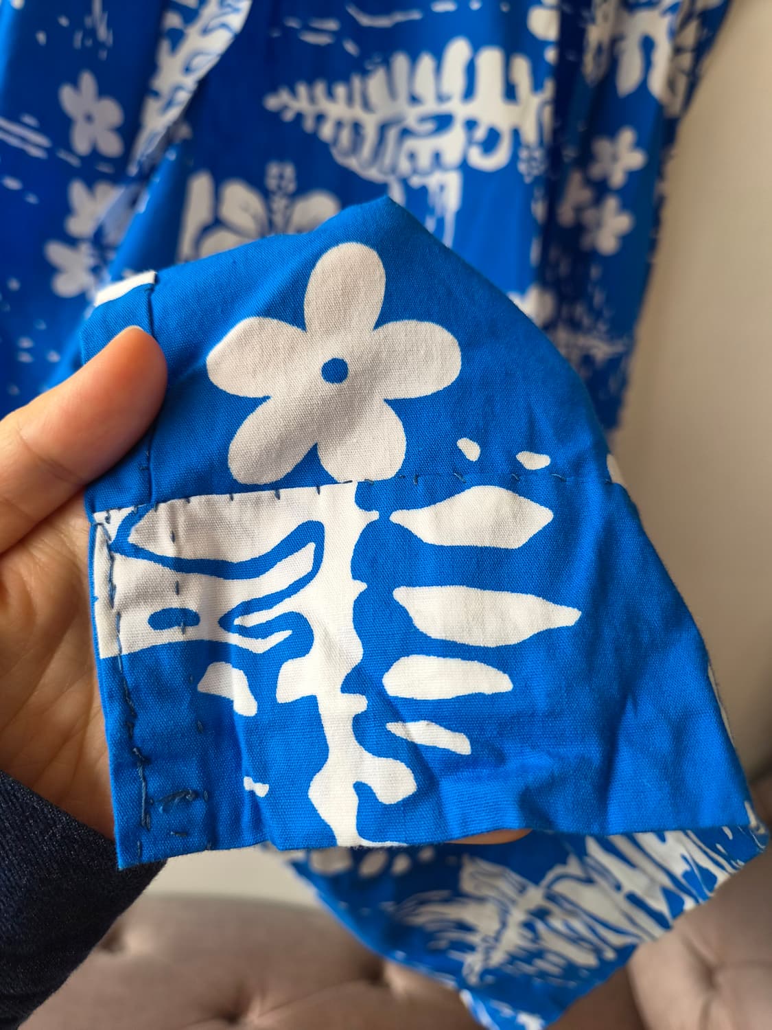 Ui-Maikai 하와이 여성 하와이안오픈롱로브 상품이미지8