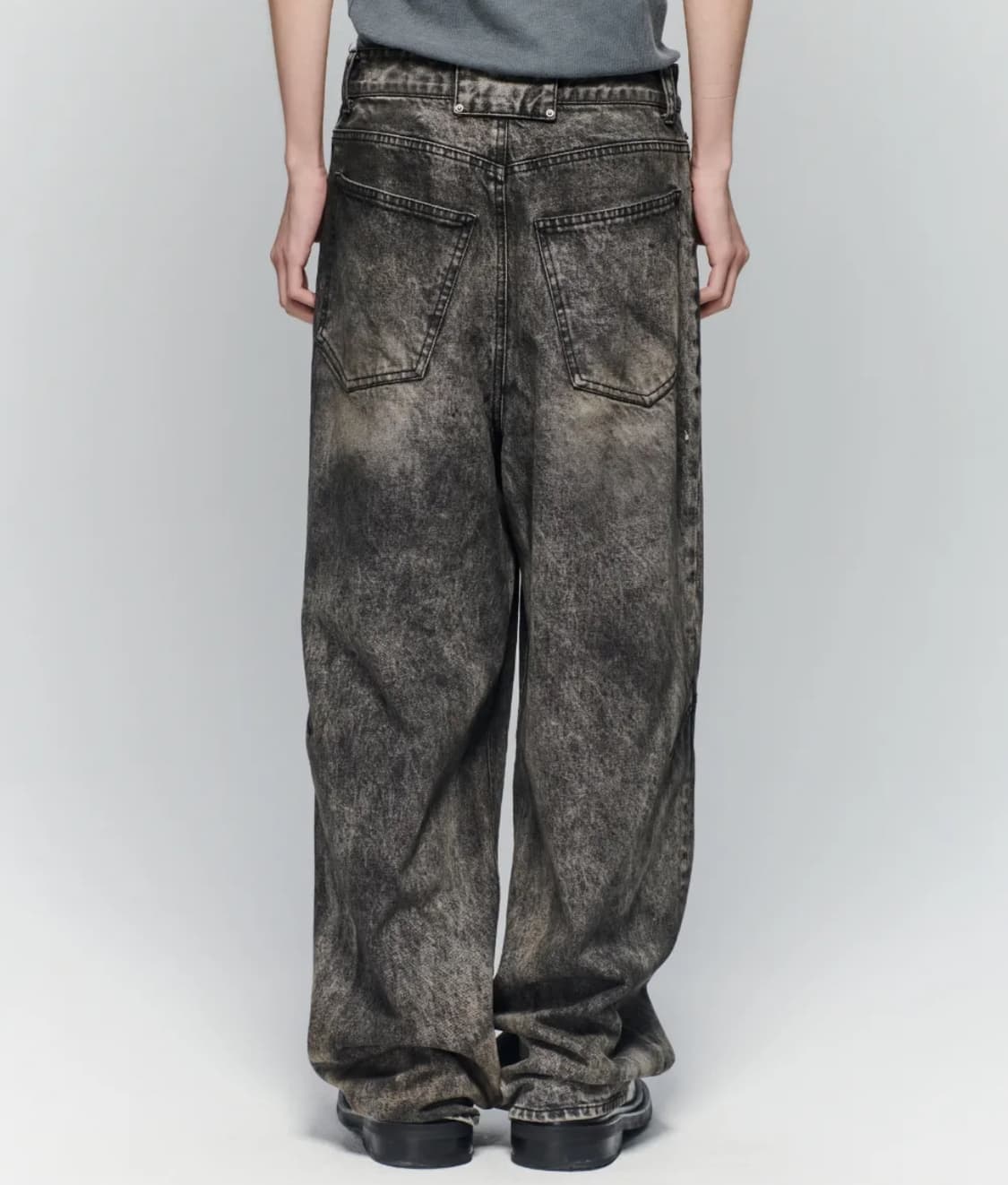 메종미네드 DART BRUSH WIDE DENIM PANTS 데님팬츠 상품이미지3