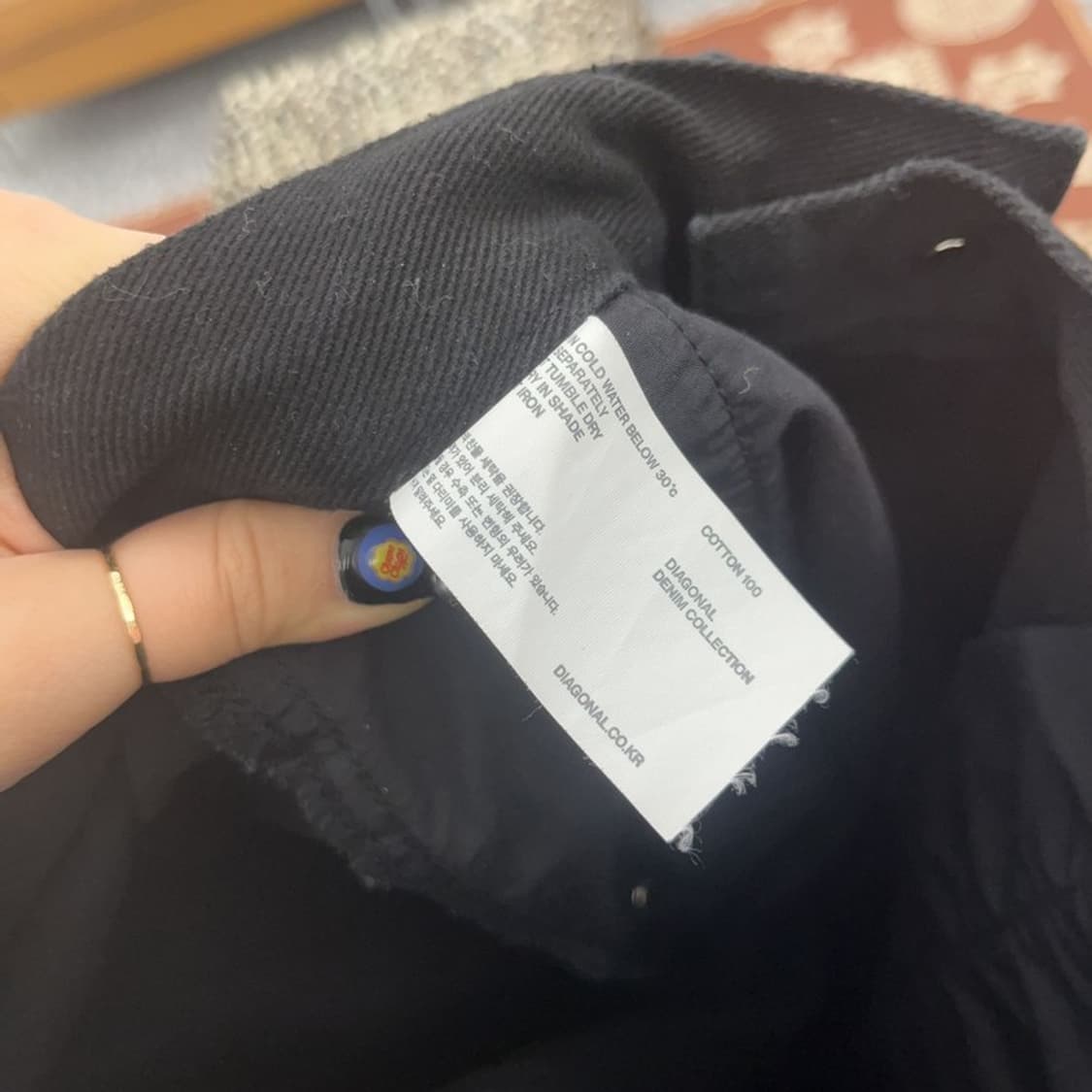 다이애그널 러블리힙 리본스트랩 카고팬츠 M C08829 상품이미지7