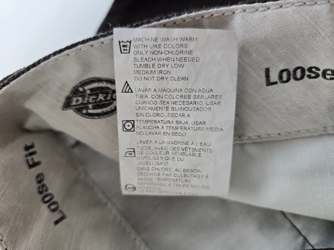 디키즈 루즈핏 더블니 워크팬츠 32x30  상품이미지6