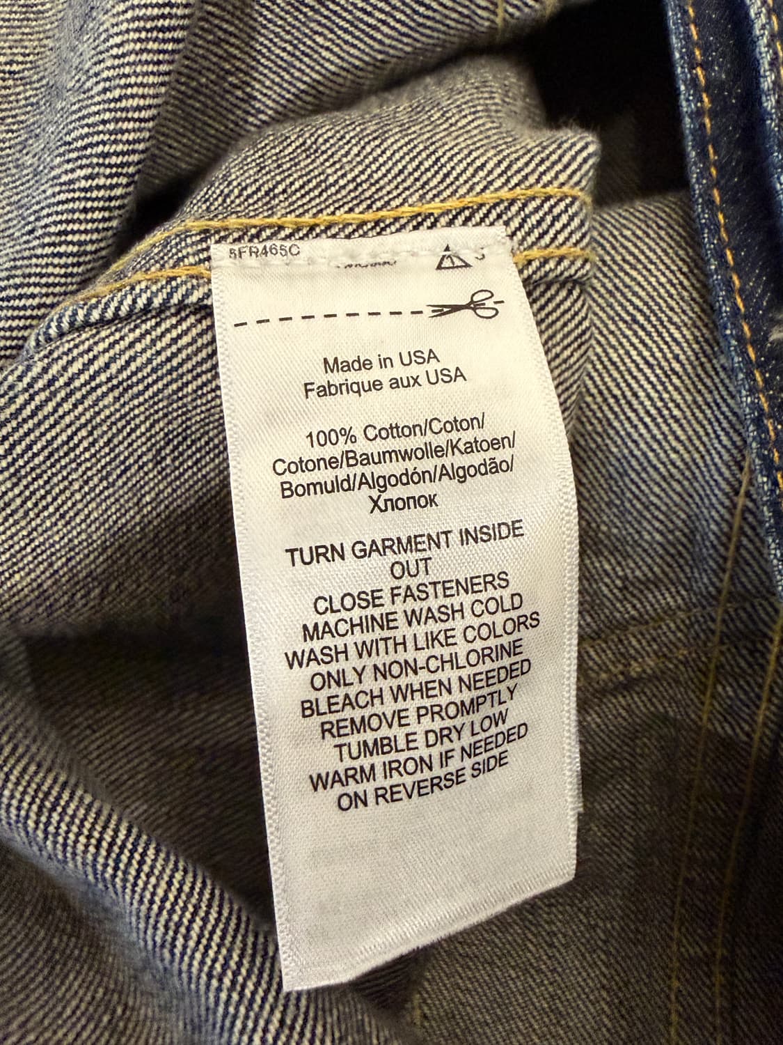 RRL 더블알엘 TYPE3 웨스턴 트러커 데님 자켓 상품이미지7