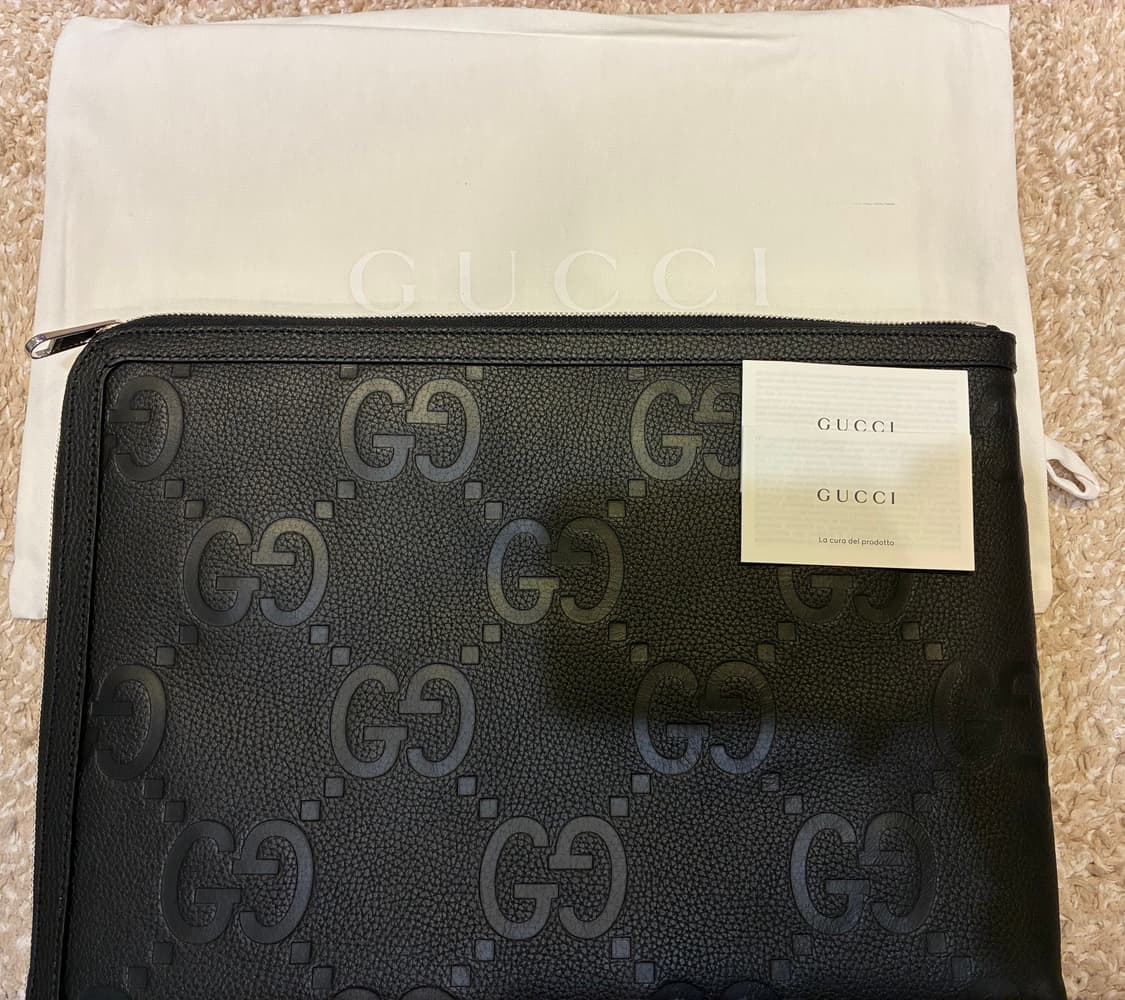 구찌 GG 미디움 점보 클러치 상품이미지2