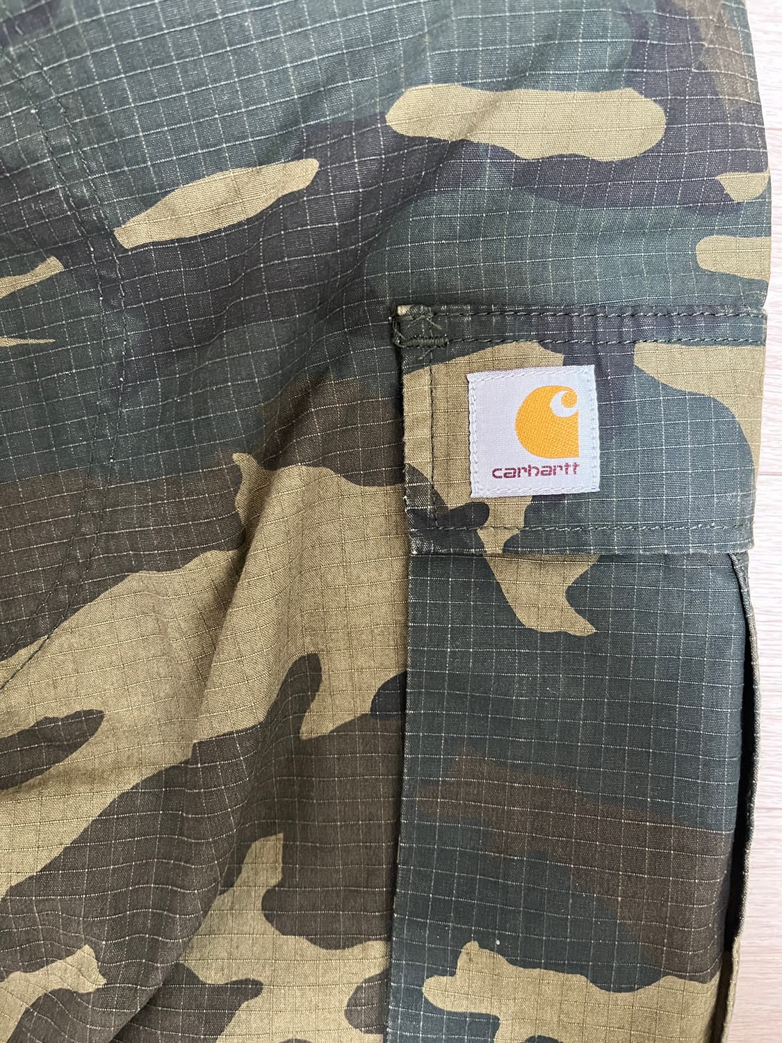 칼하트윕 립스탑 카모플라쥬 카고바지 상품이미지4