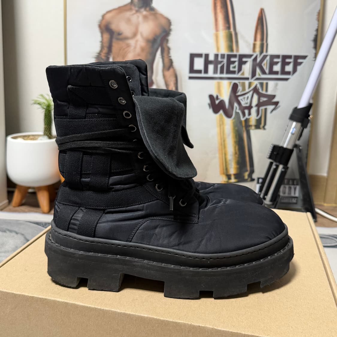 (42) 릭오웬스 army 메가투스 부츠 상품이미지1