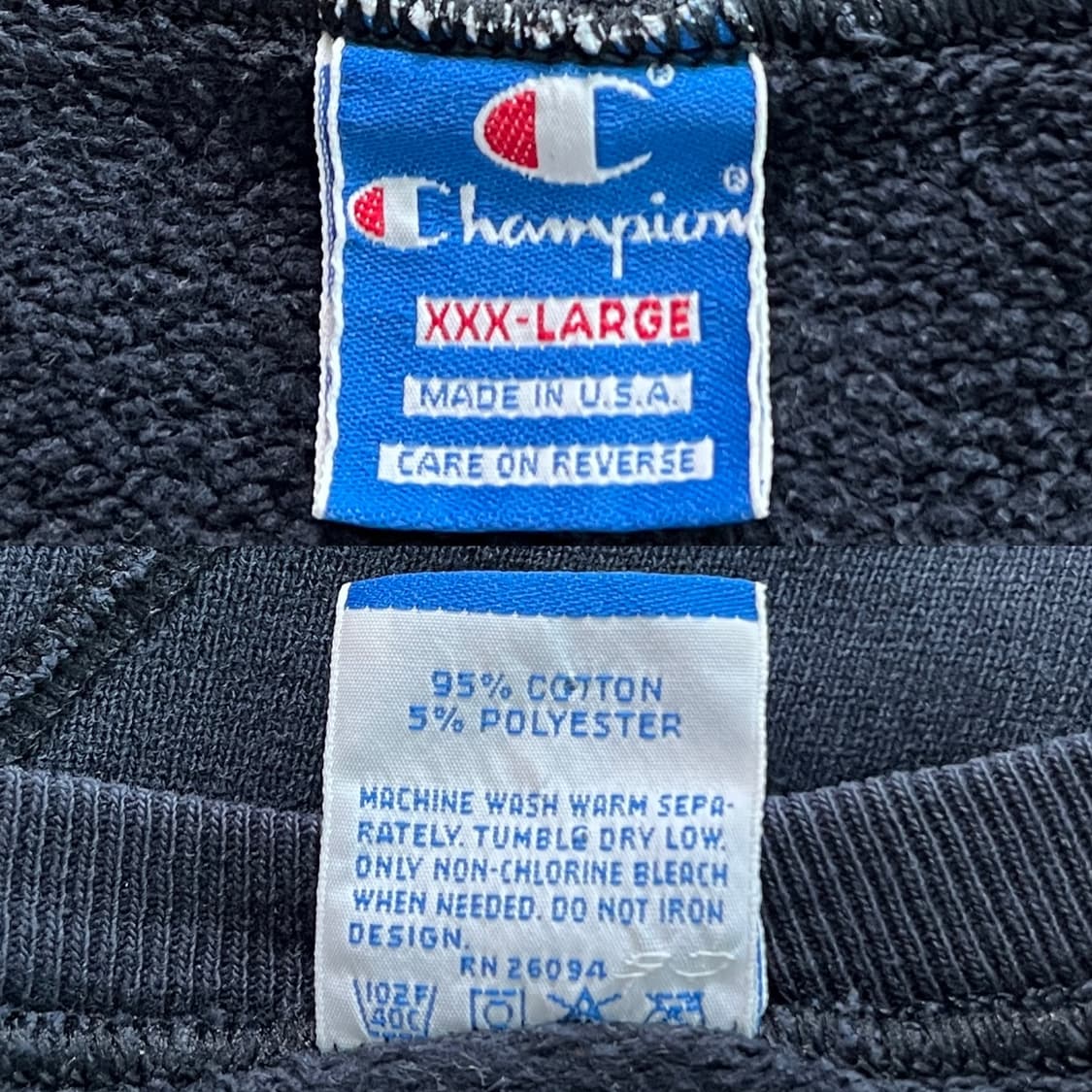 챔피온 80s USA 빈티지 스웻 맨투맨 네이비 상품이미지10