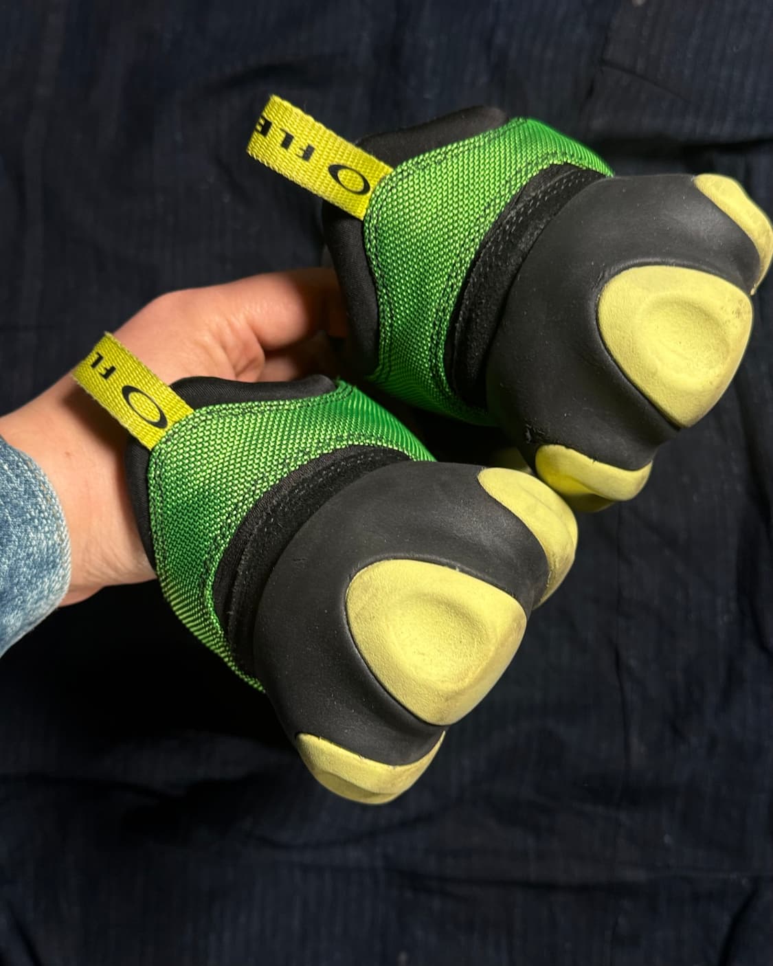 오클리 x 브레인 데드 플래쉬 샌들 [그린/레몬] US9 상품이미지6