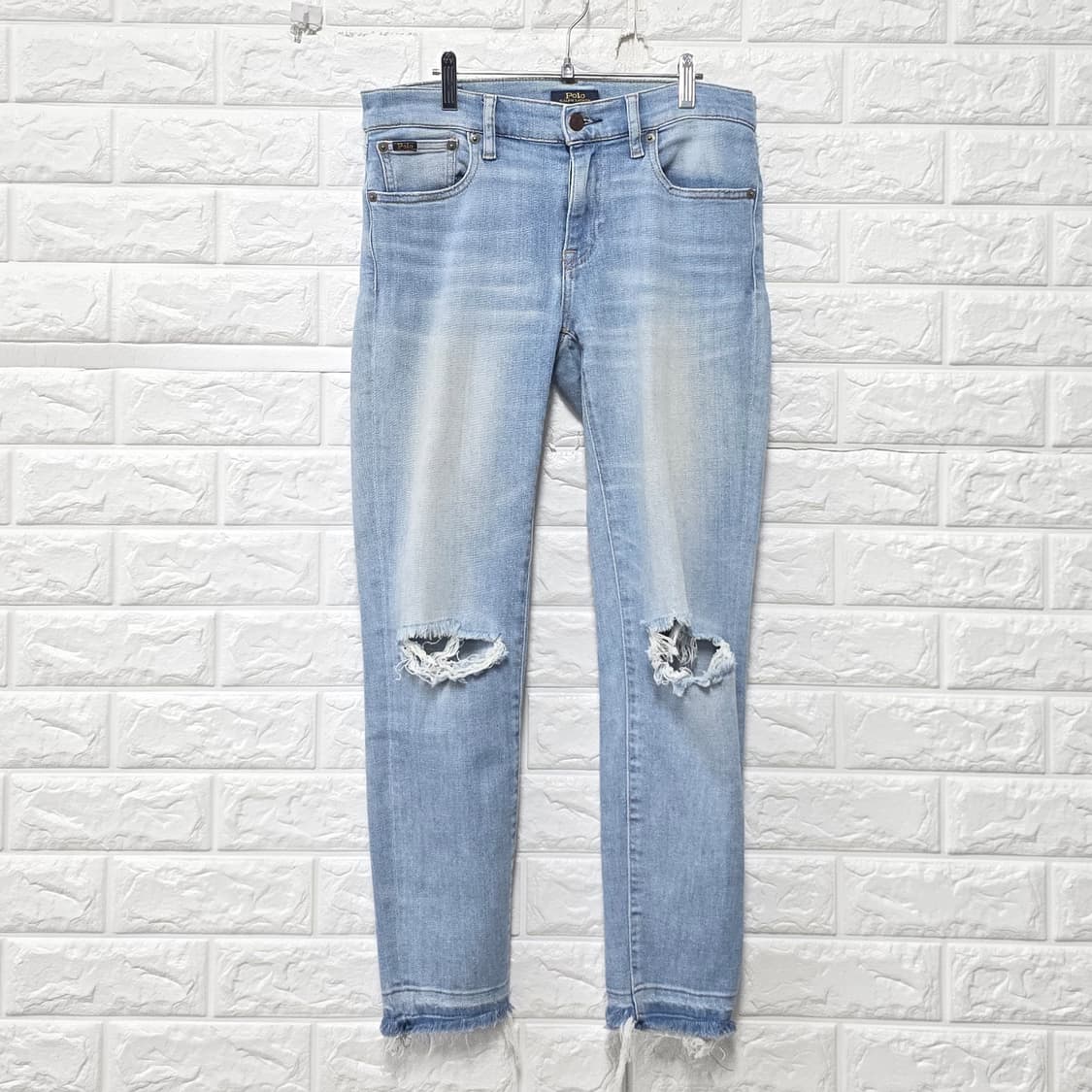 폴로 랄프로렌 데미지 청바지 28인치 상품이미지1