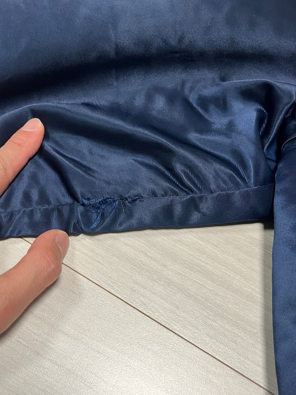 90s 빈티지 스타터 사틴자켓 펜실베니아 usa L 상품이미지5