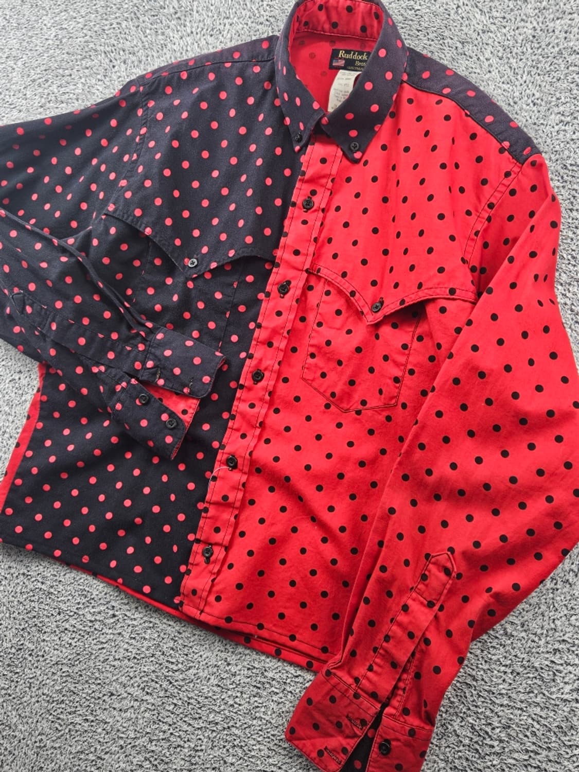USA RUDDOCK 크롭 커스텀 도트 셔츠 ( M ) / 11514 상품이미지6